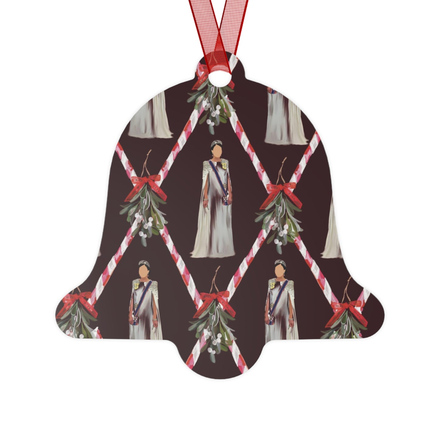 Princess of Wales Metal Ornaments