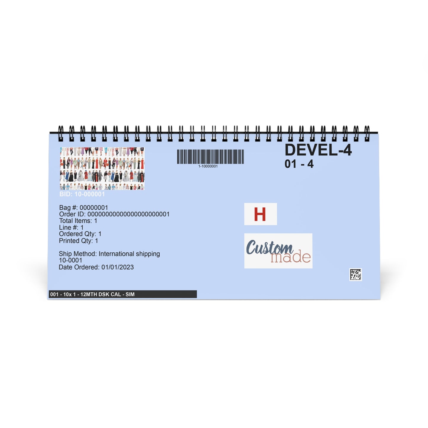 Princess Diana Desk Calendar