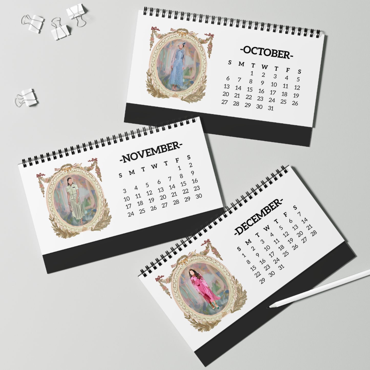 Princess of Wales Desk Calendar
