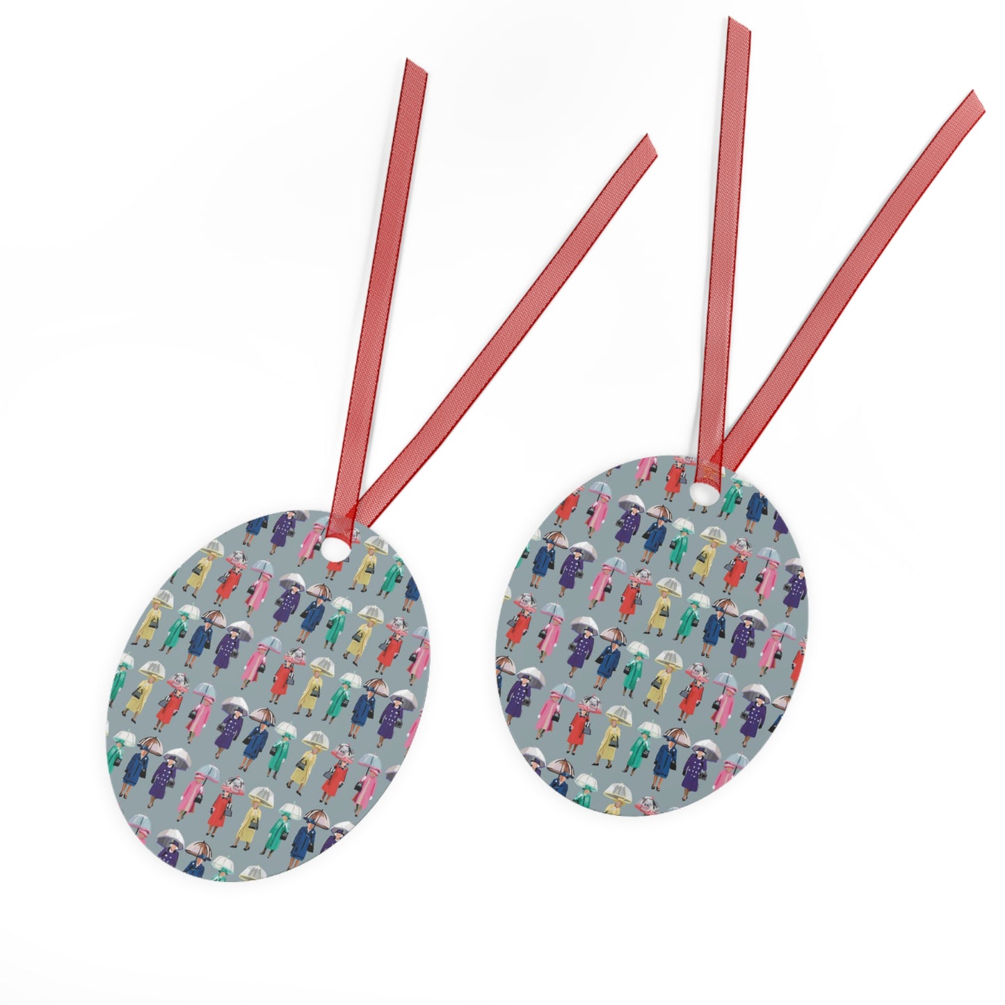 Umbrella Queen Metal Ornaments