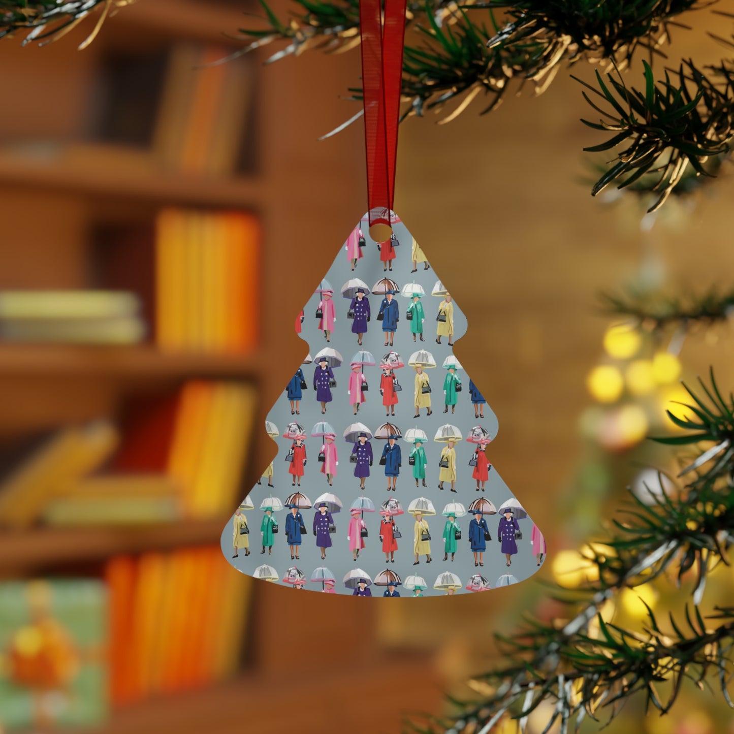 Umbrella Queen Metal Ornaments
