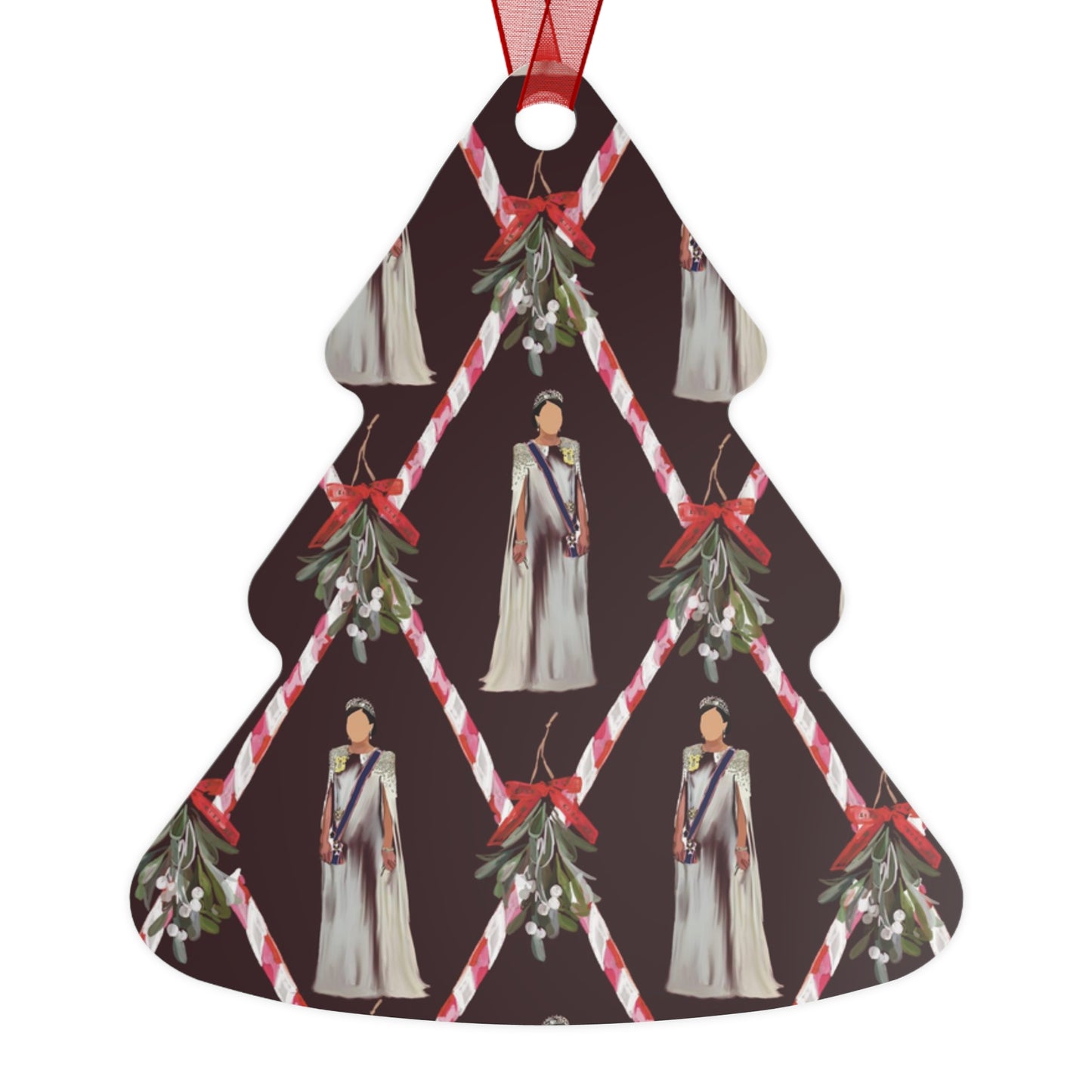 Princess of Wales Metal Ornaments