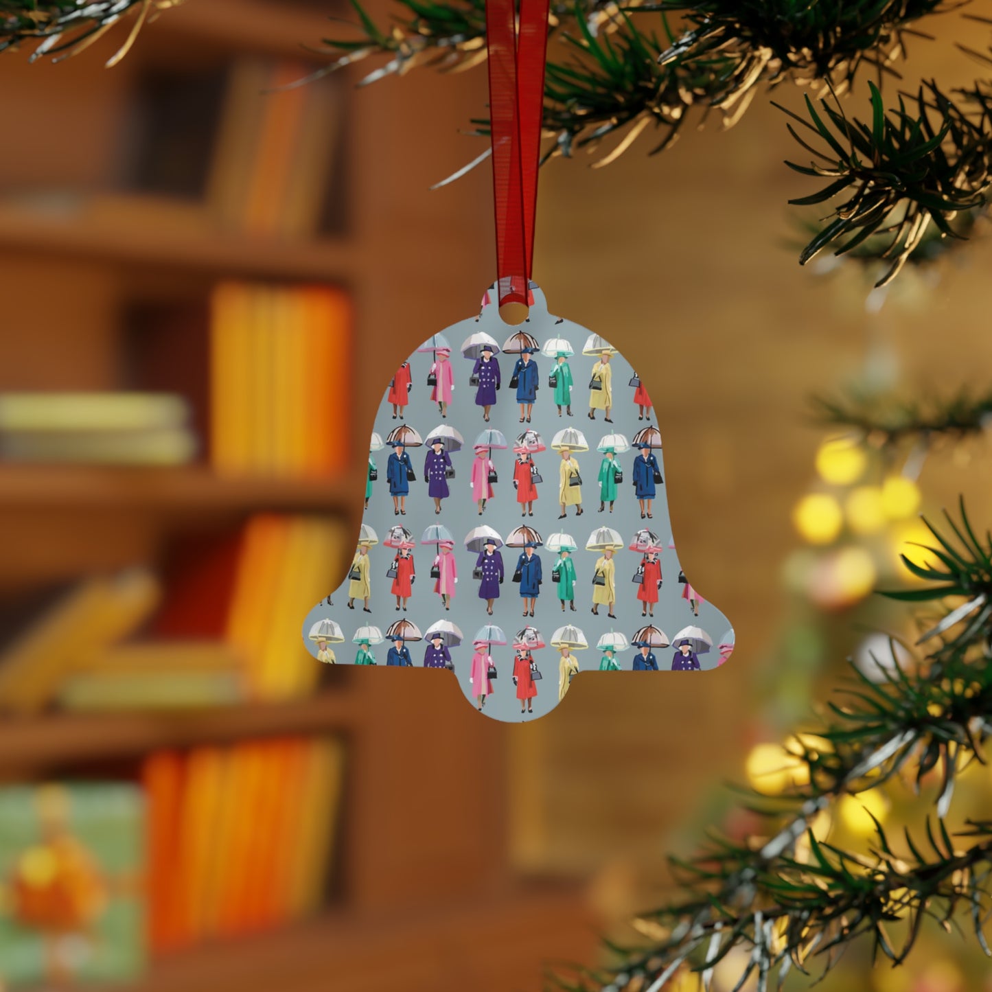 Umbrella Queen Metal Ornaments