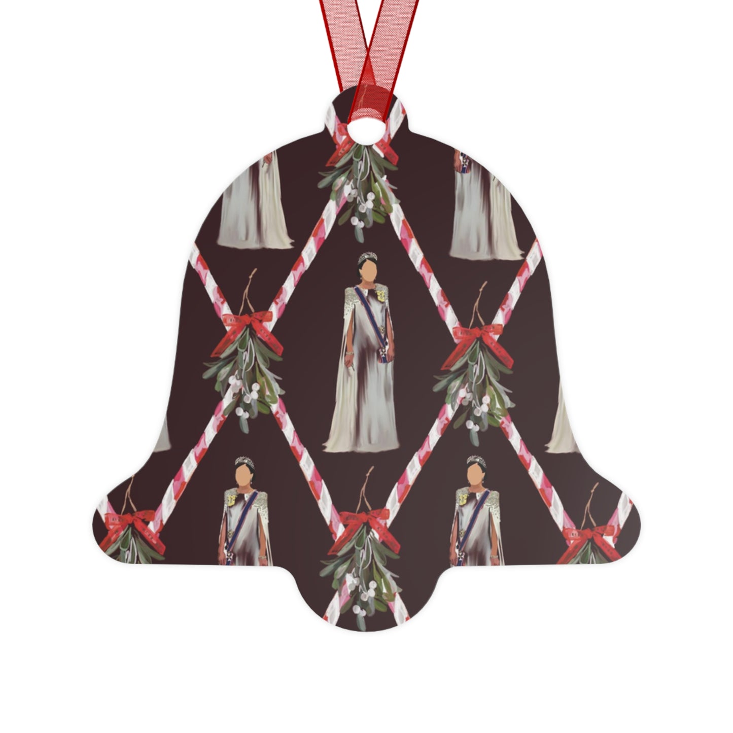 Princess of Wales Metal Ornaments
