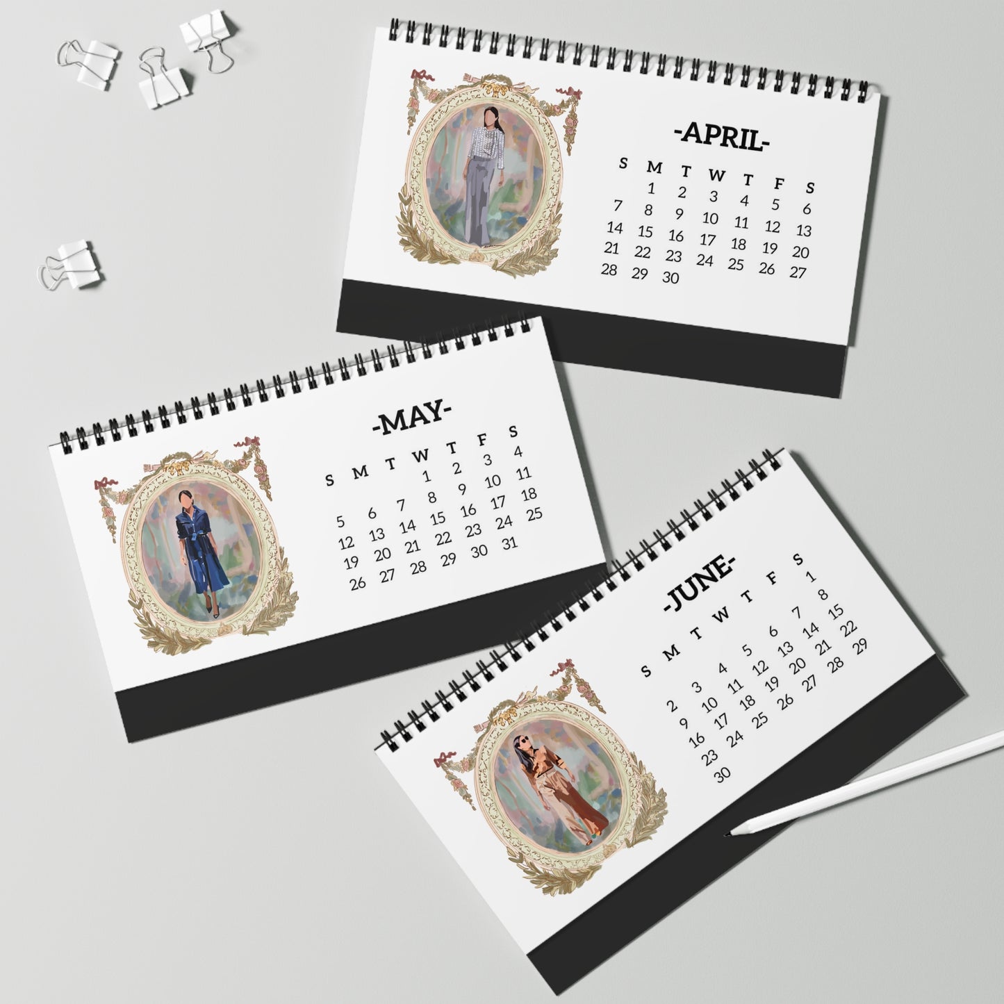 Duchess of Sussex Desk Calendar
