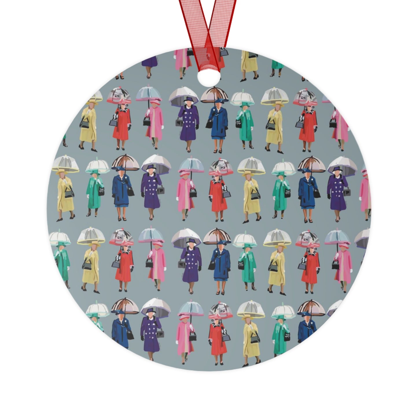 Umbrella Queen Metal Ornaments