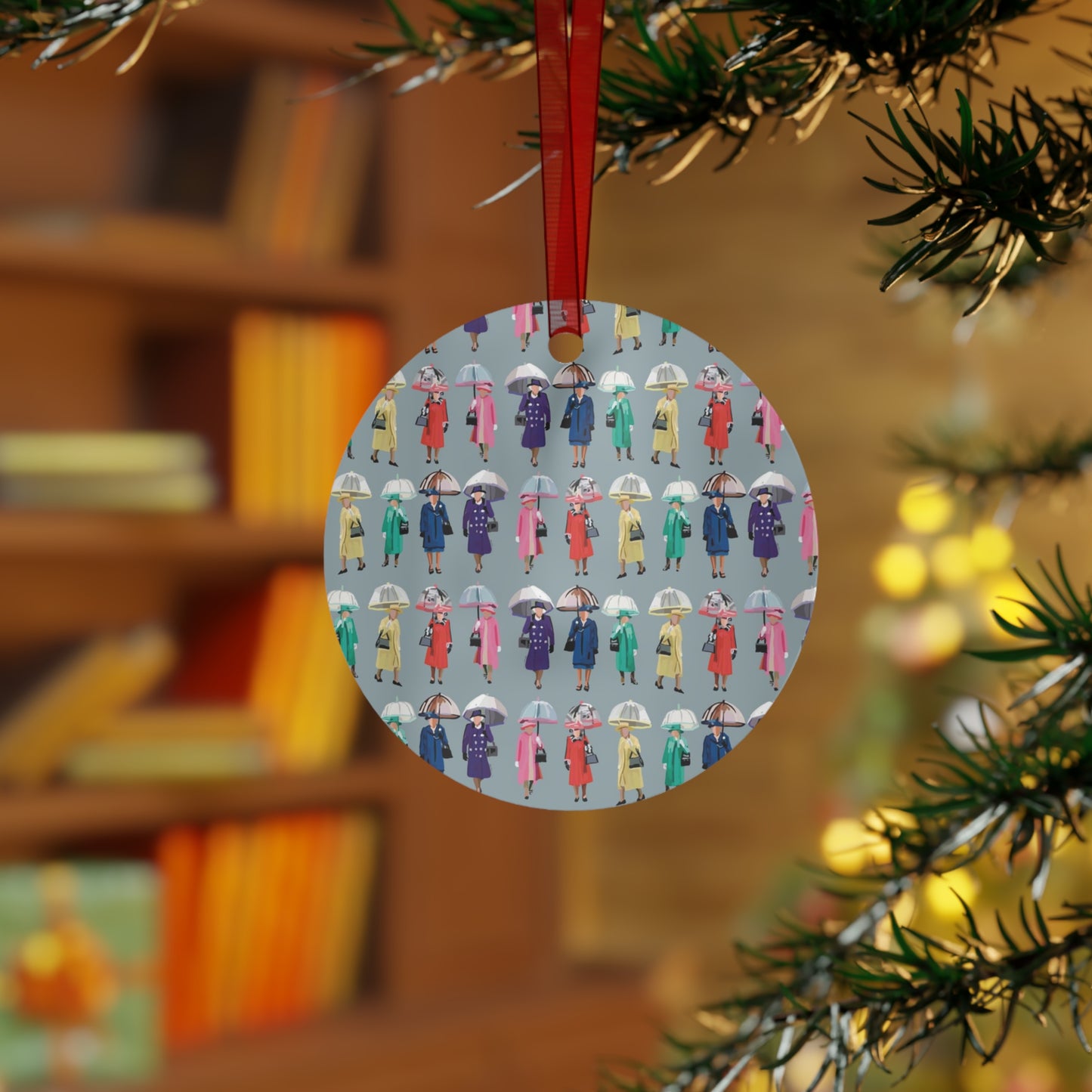 Umbrella Queen Metal Ornaments