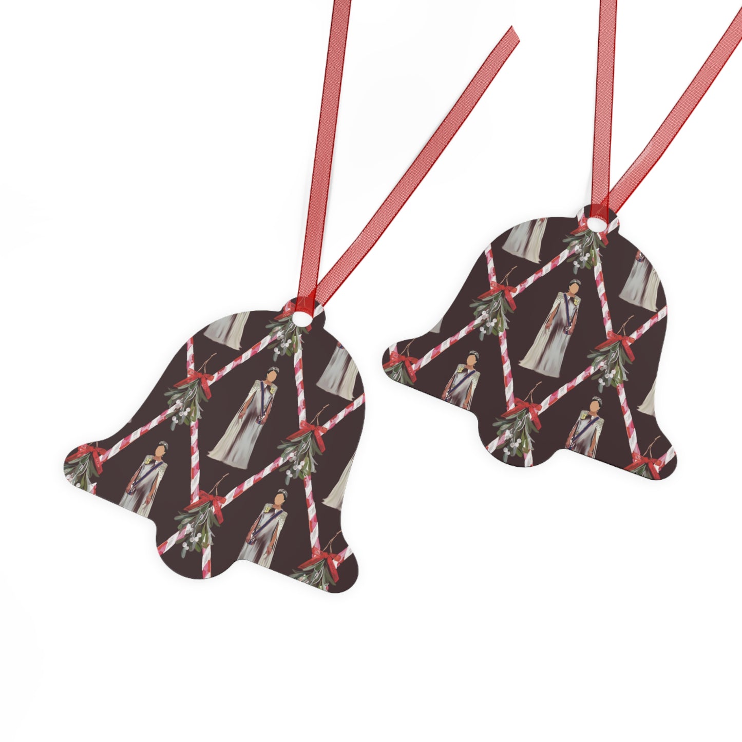 Princess of Wales Metal Ornaments