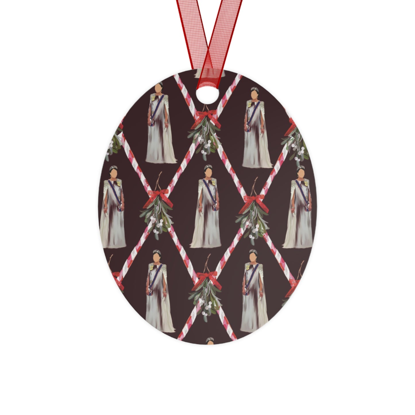 Princess of Wales Metal Ornaments