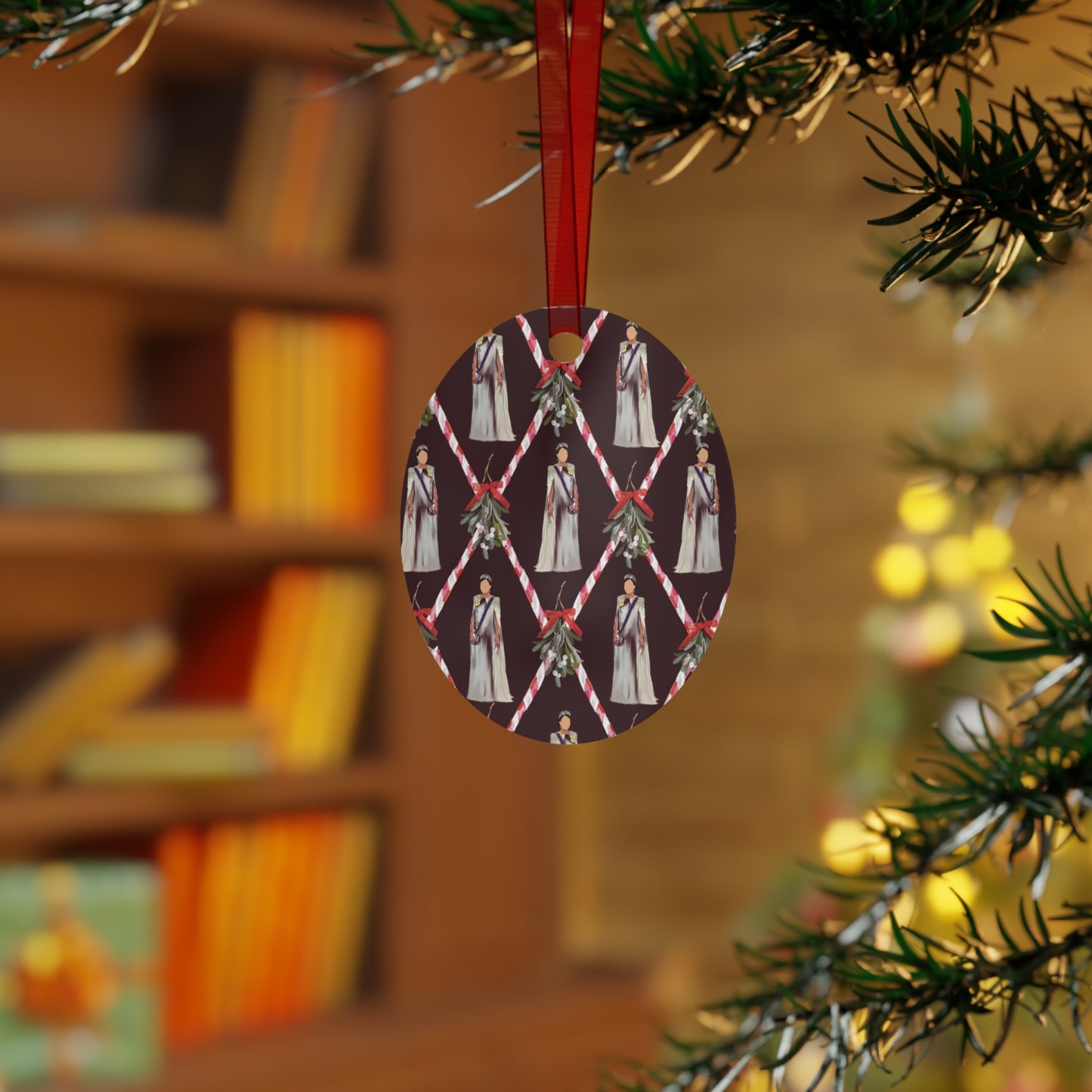Princess of Wales Metal Ornaments