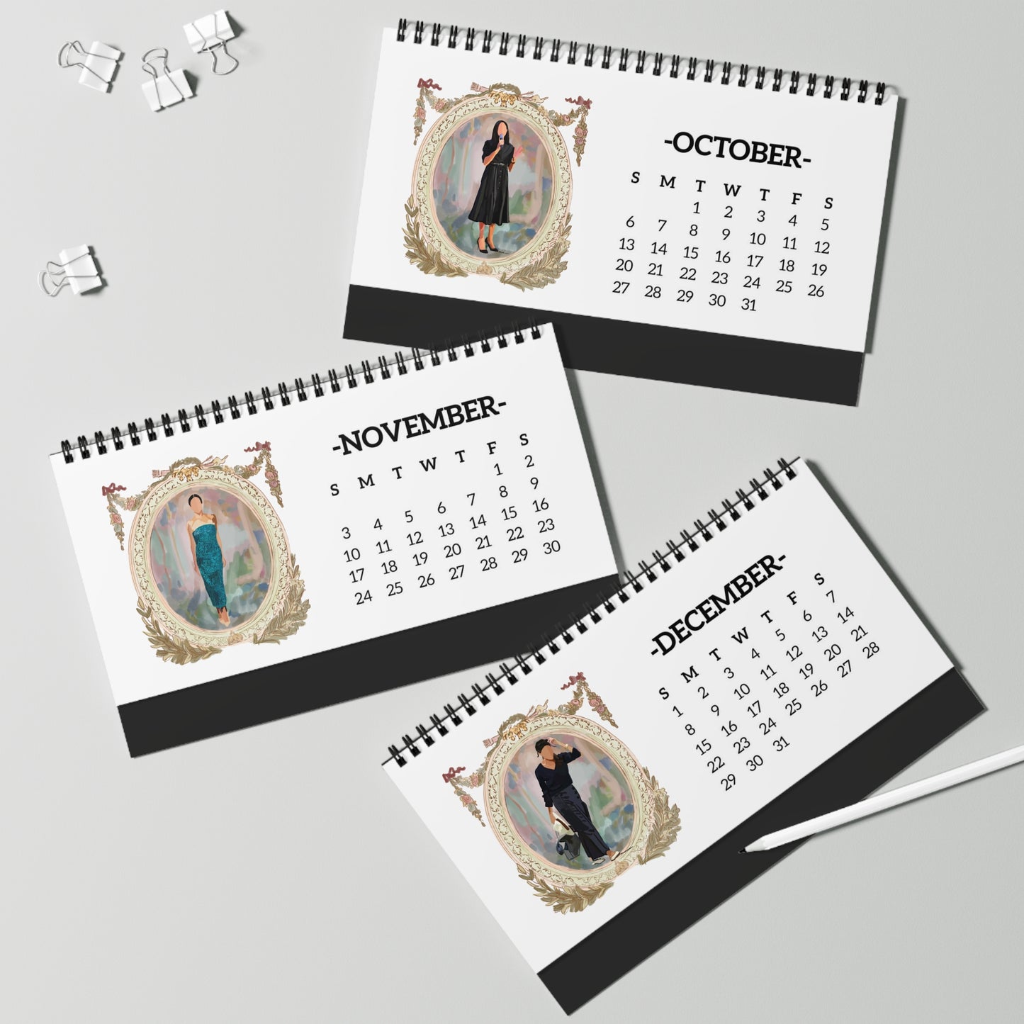 Duchess of Sussex Desk Calendar