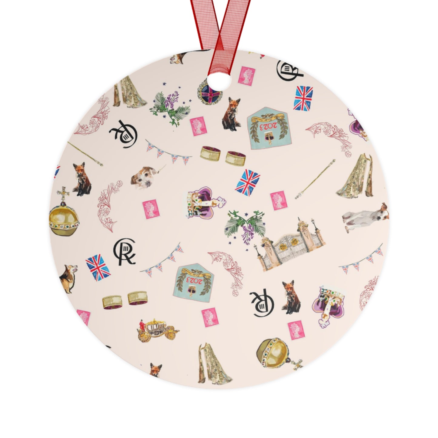 Coronation Metal Ornaments