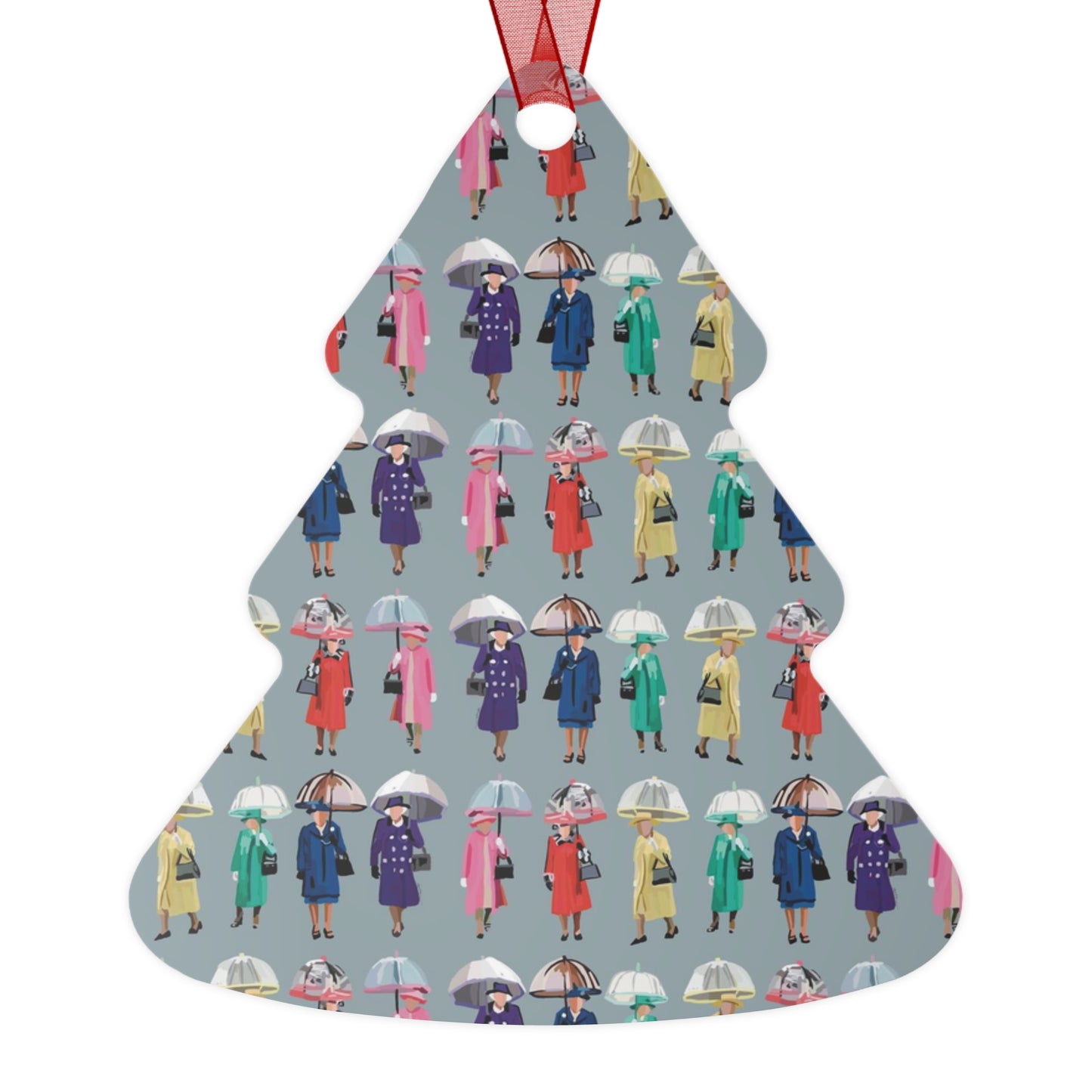 Umbrella Queen Metal Ornaments
