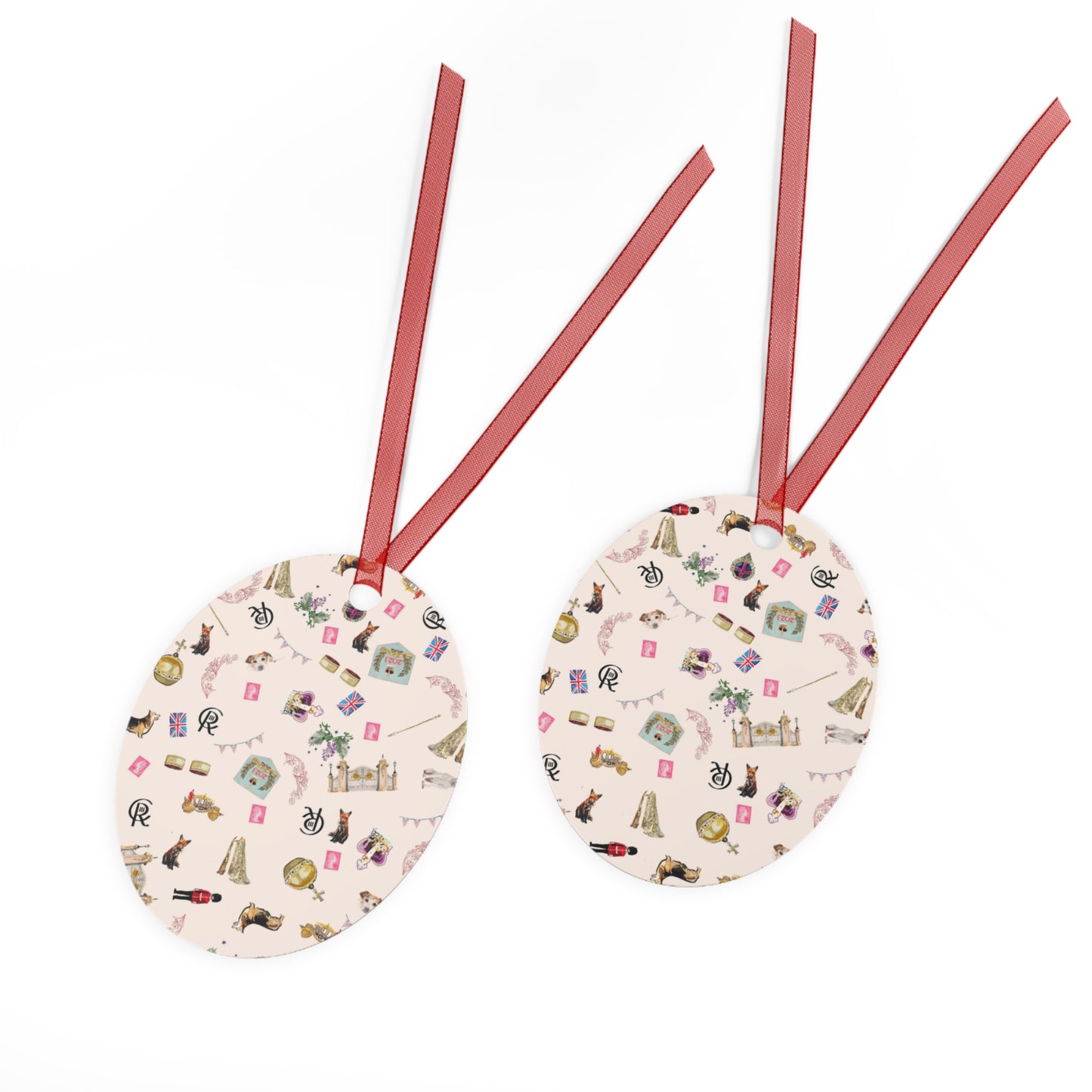 Coronation Metal Ornaments