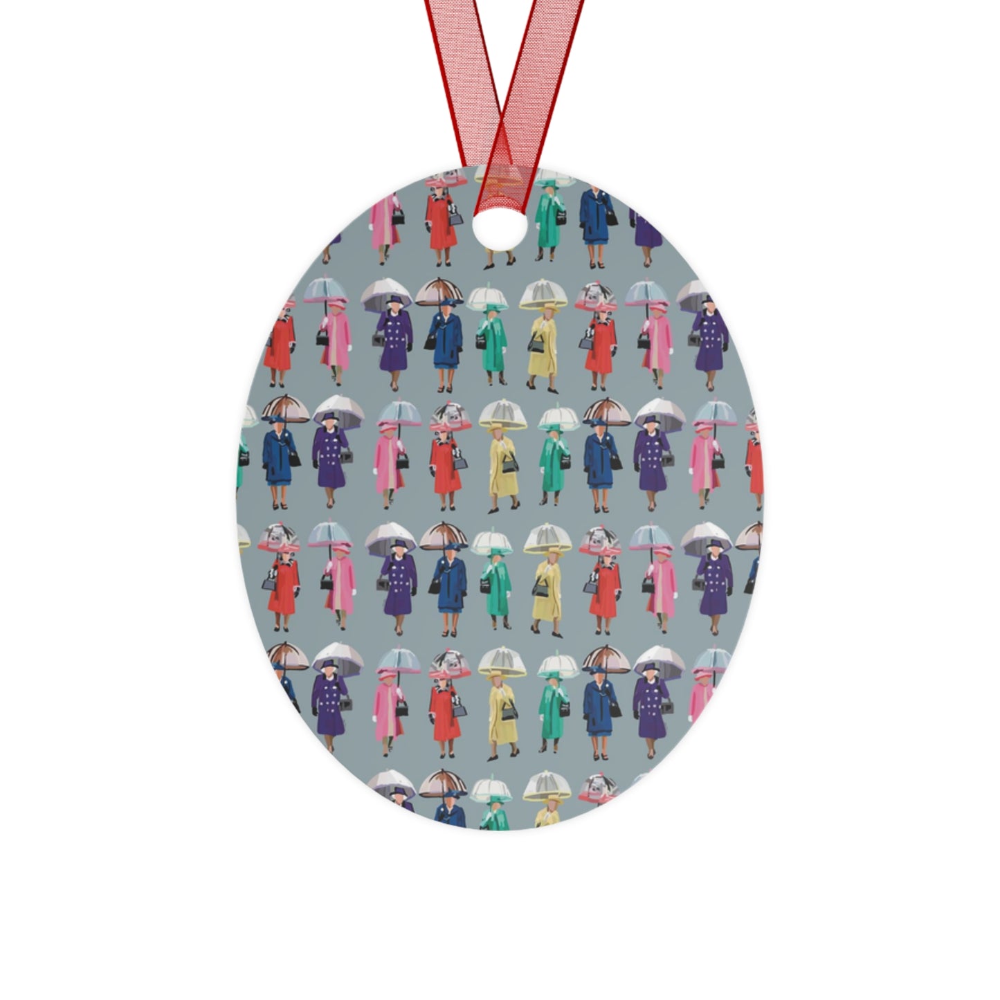 Umbrella Queen Metal Ornaments