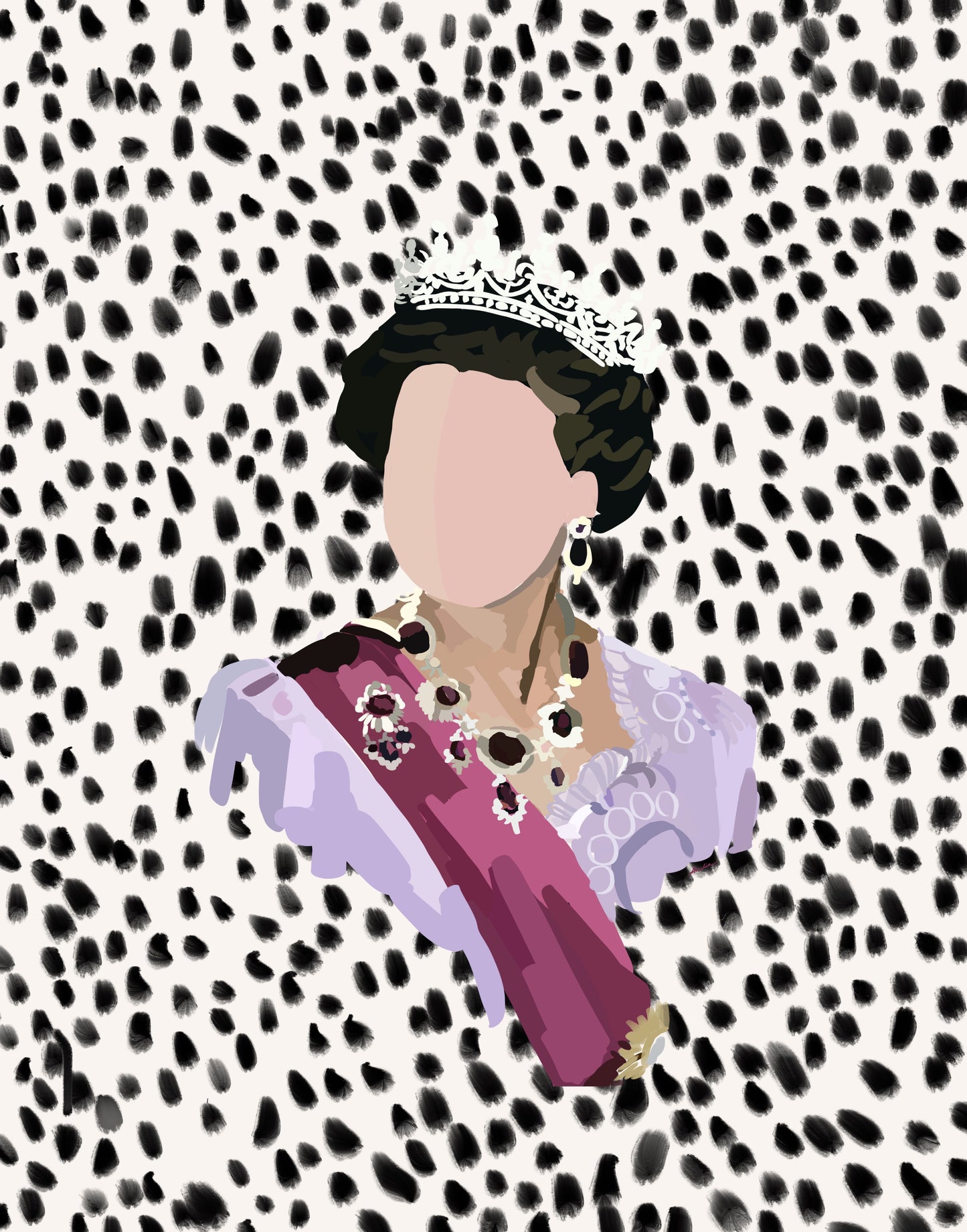 Fire Relief: Digital Art Fundraiser - Queen