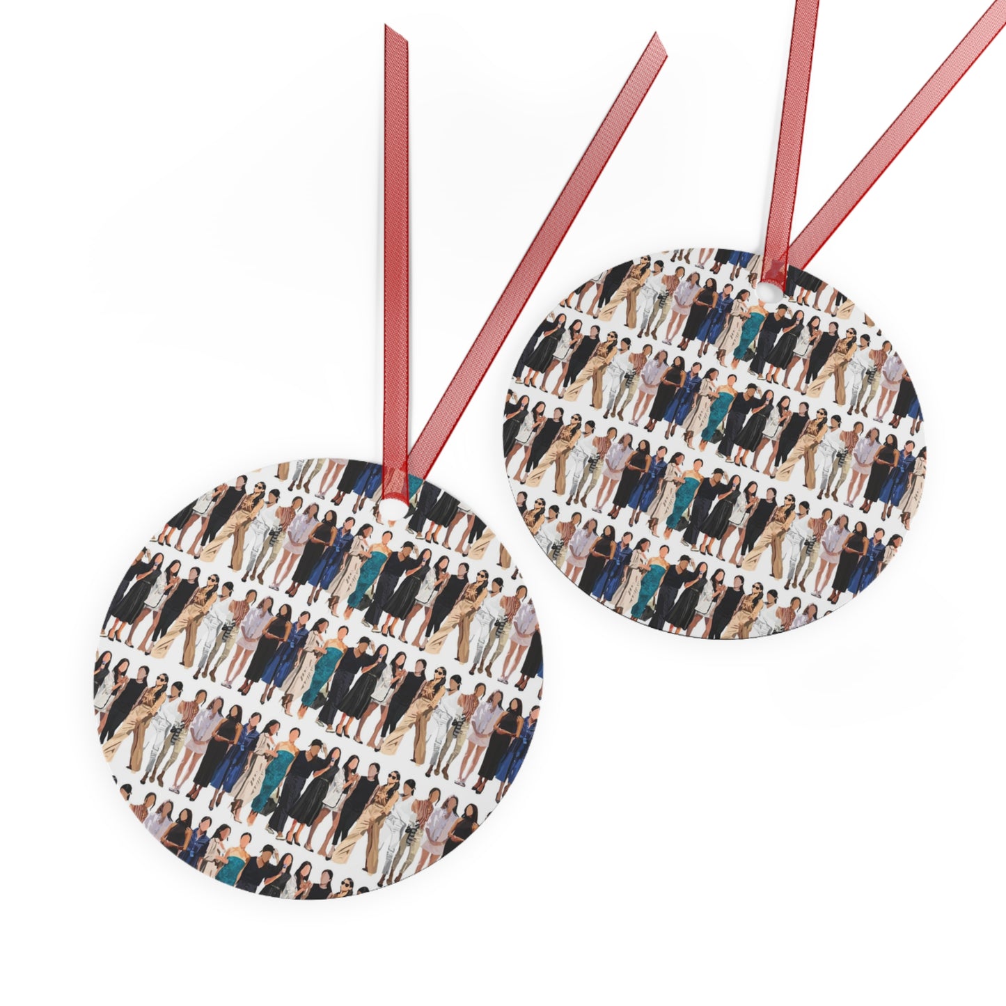 Duchess of Sussex Metal Ornaments