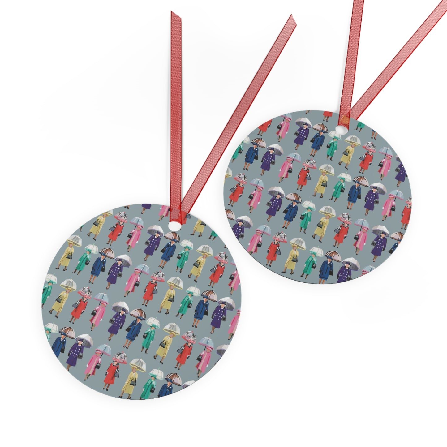 Umbrella Queen Metal Ornaments