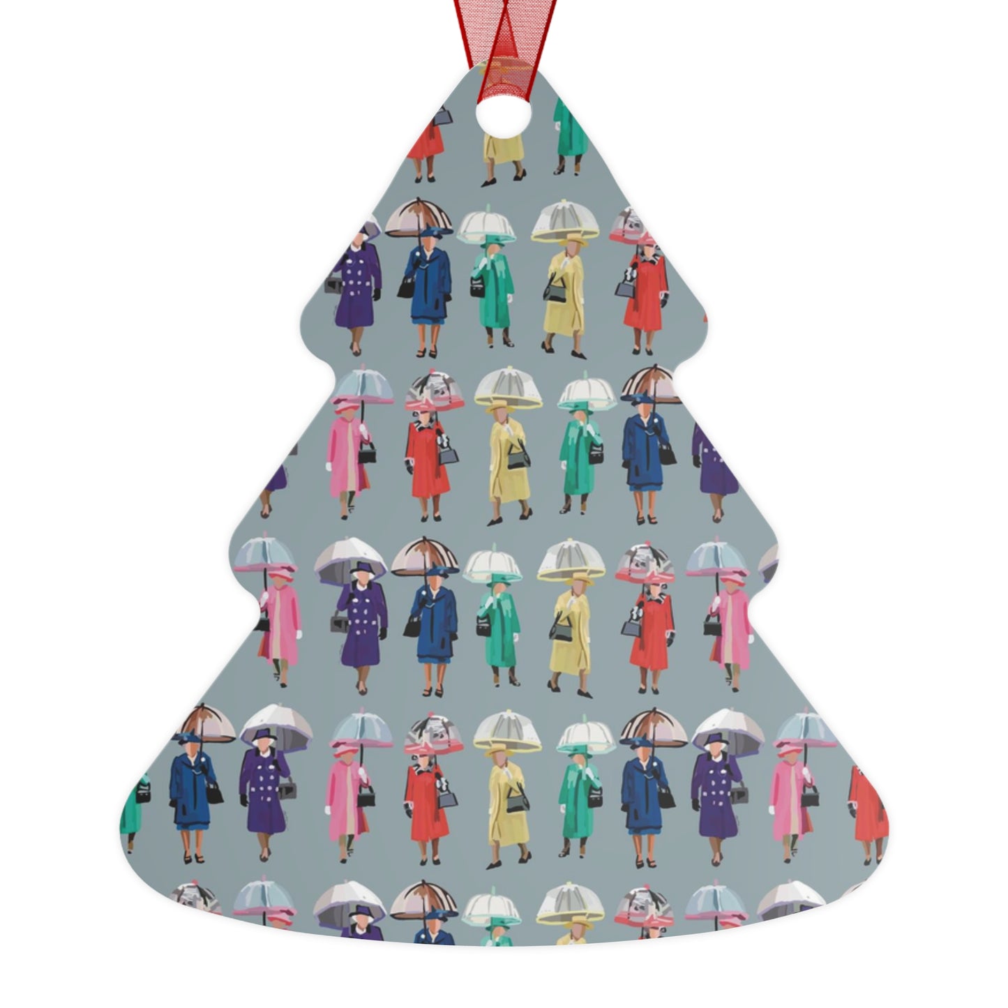 Umbrella Queen Metal Ornaments