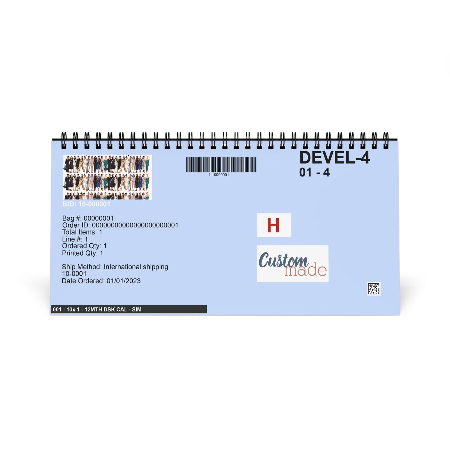 Duchess of Sussex Desk Calendar