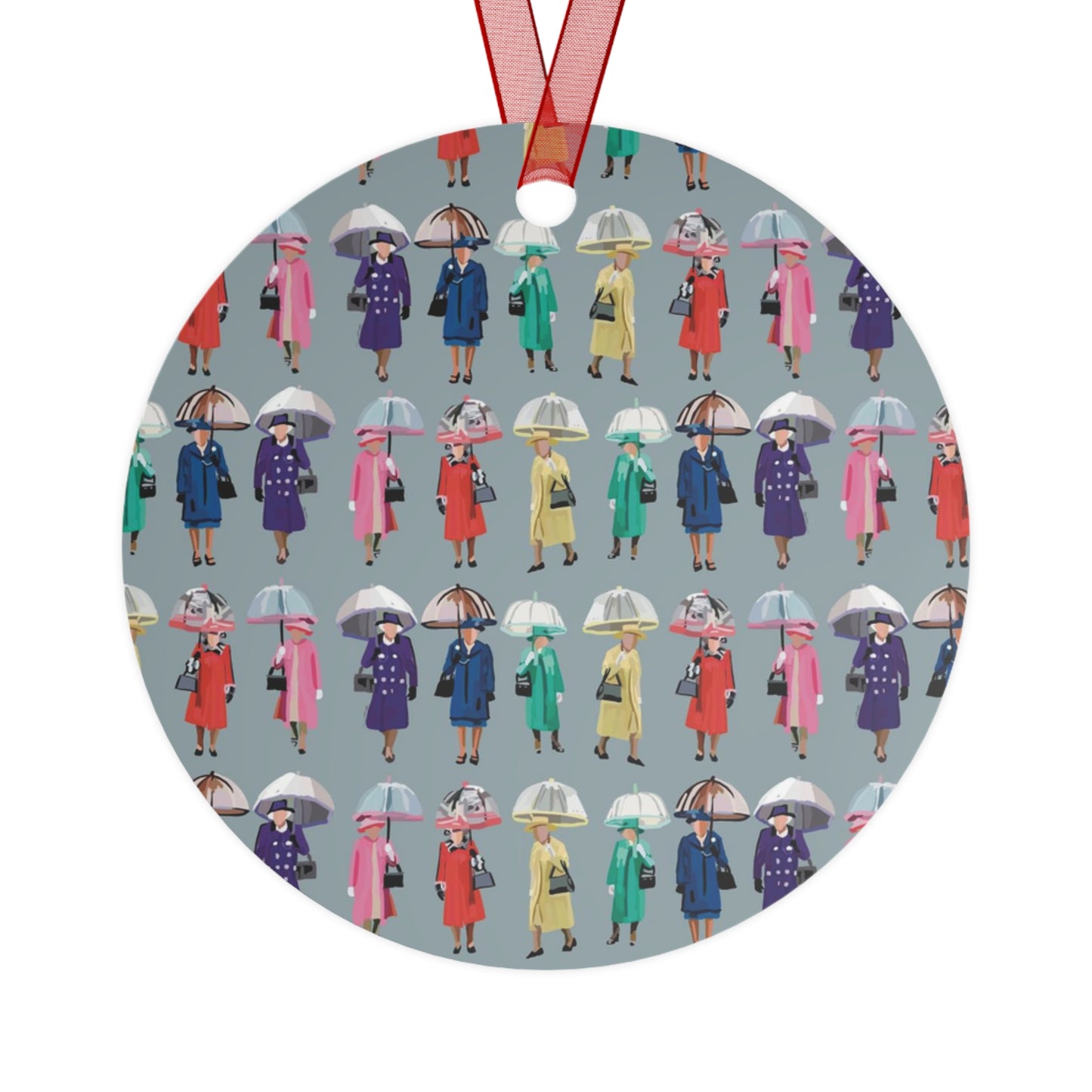 Umbrella Queen Metal Ornaments