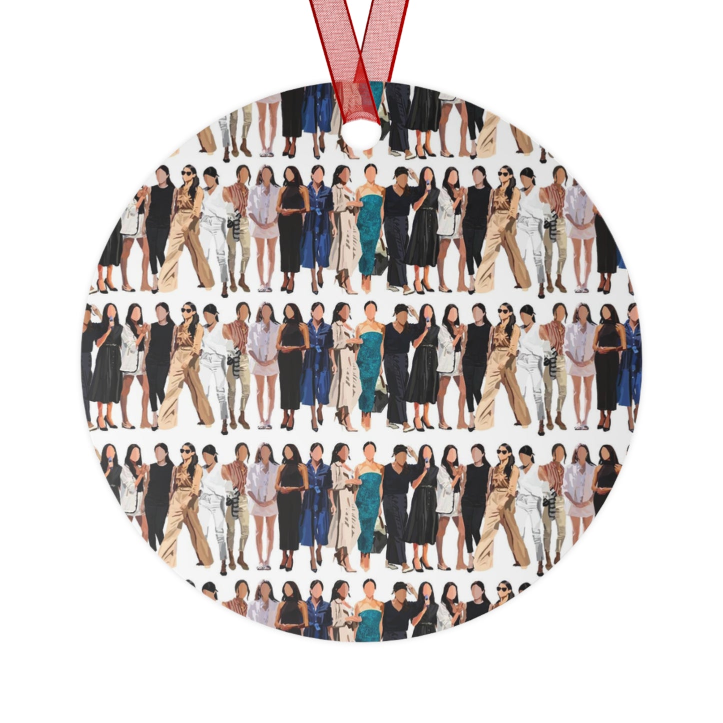 Duchess of Sussex Metal Ornaments