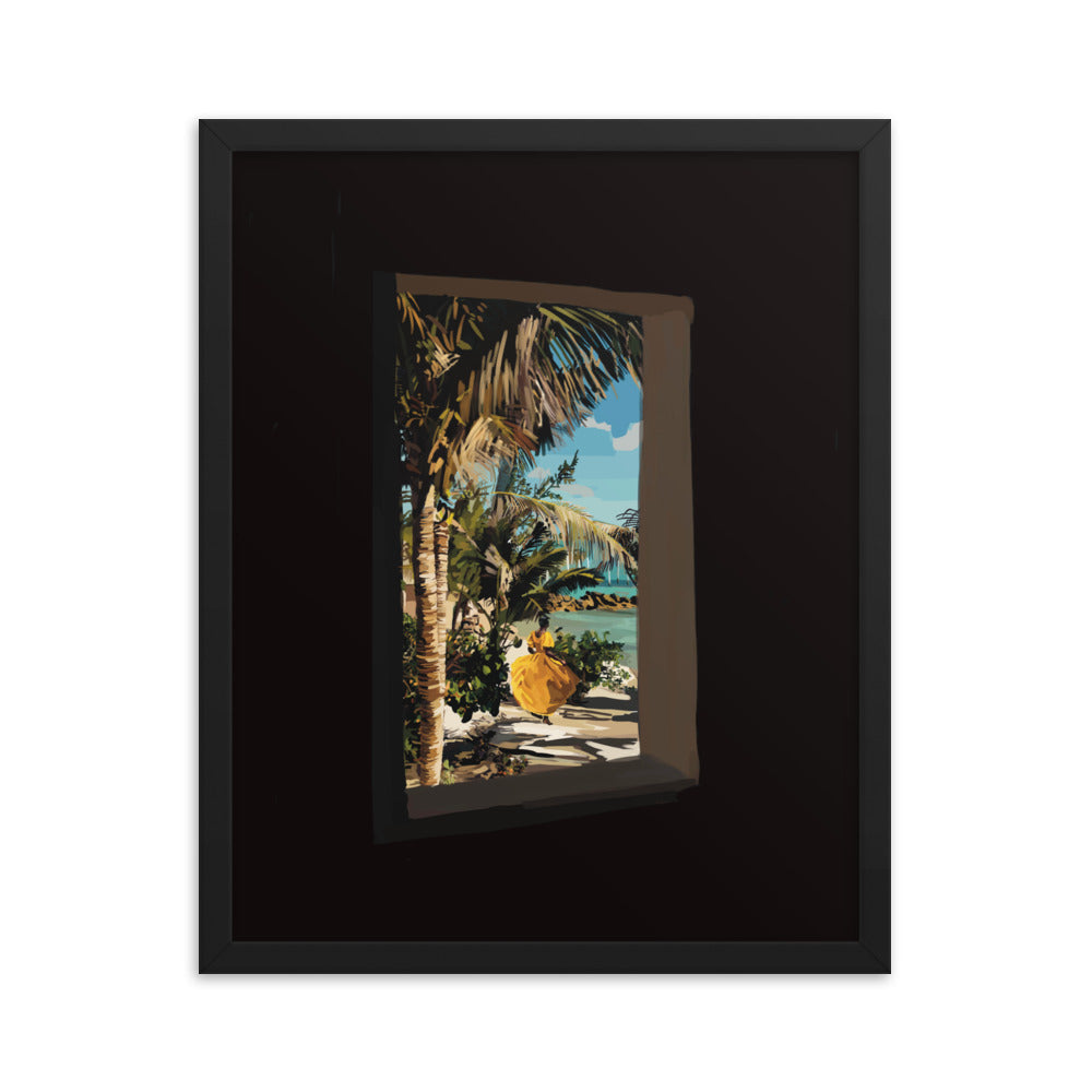 Dancing Framed poster