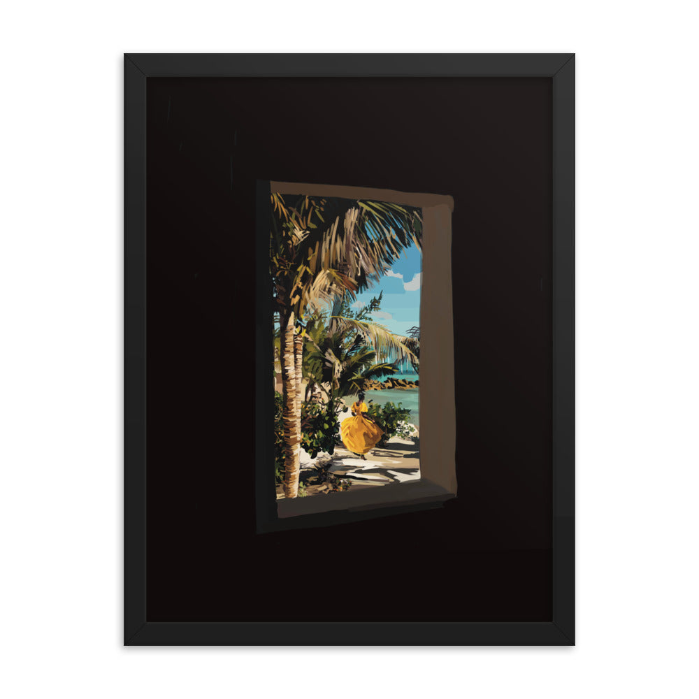 Dancing Framed poster