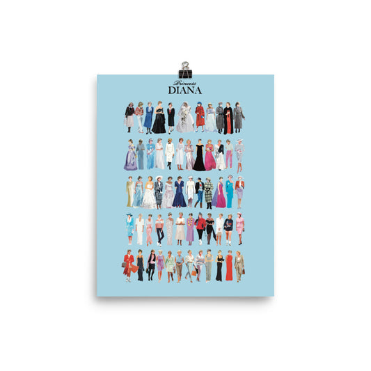 Diana Princess of Wales Poster