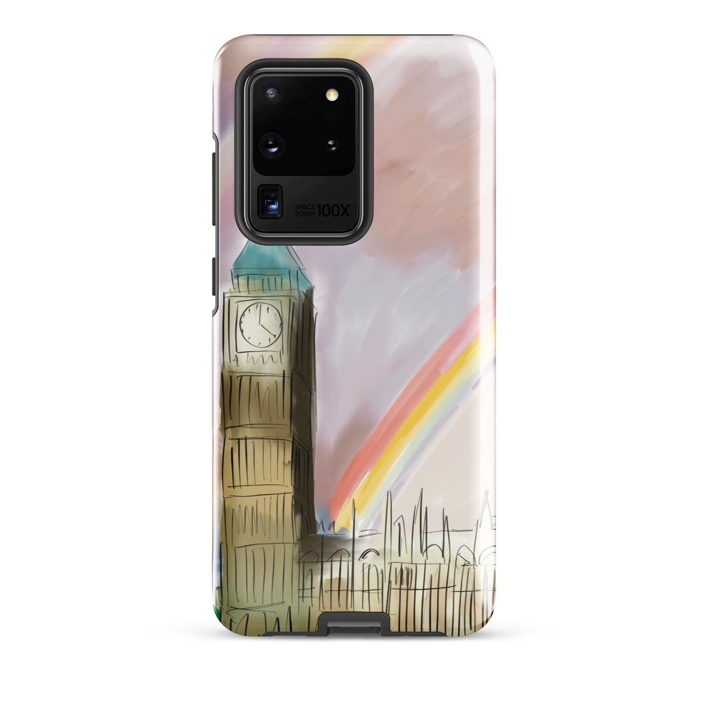 Double rainbow Tough case for Samsung®
