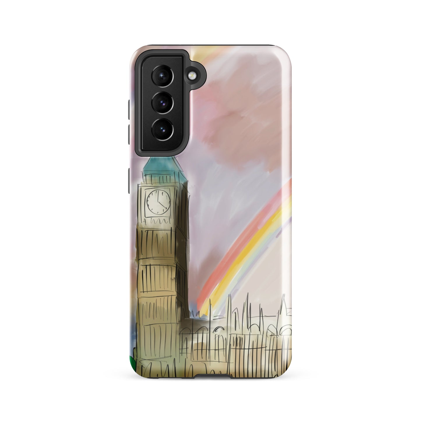 Double rainbow Tough case for Samsung®