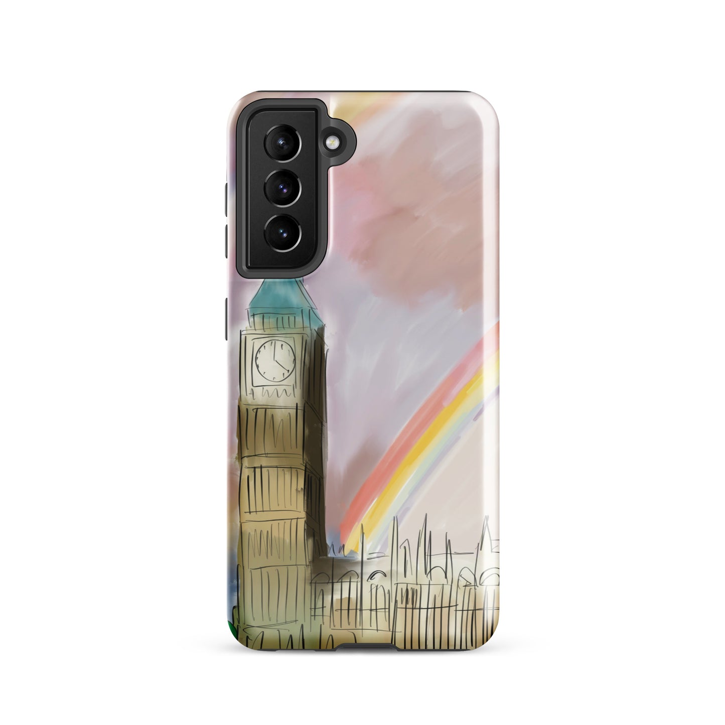 Double rainbow Tough case for Samsung®