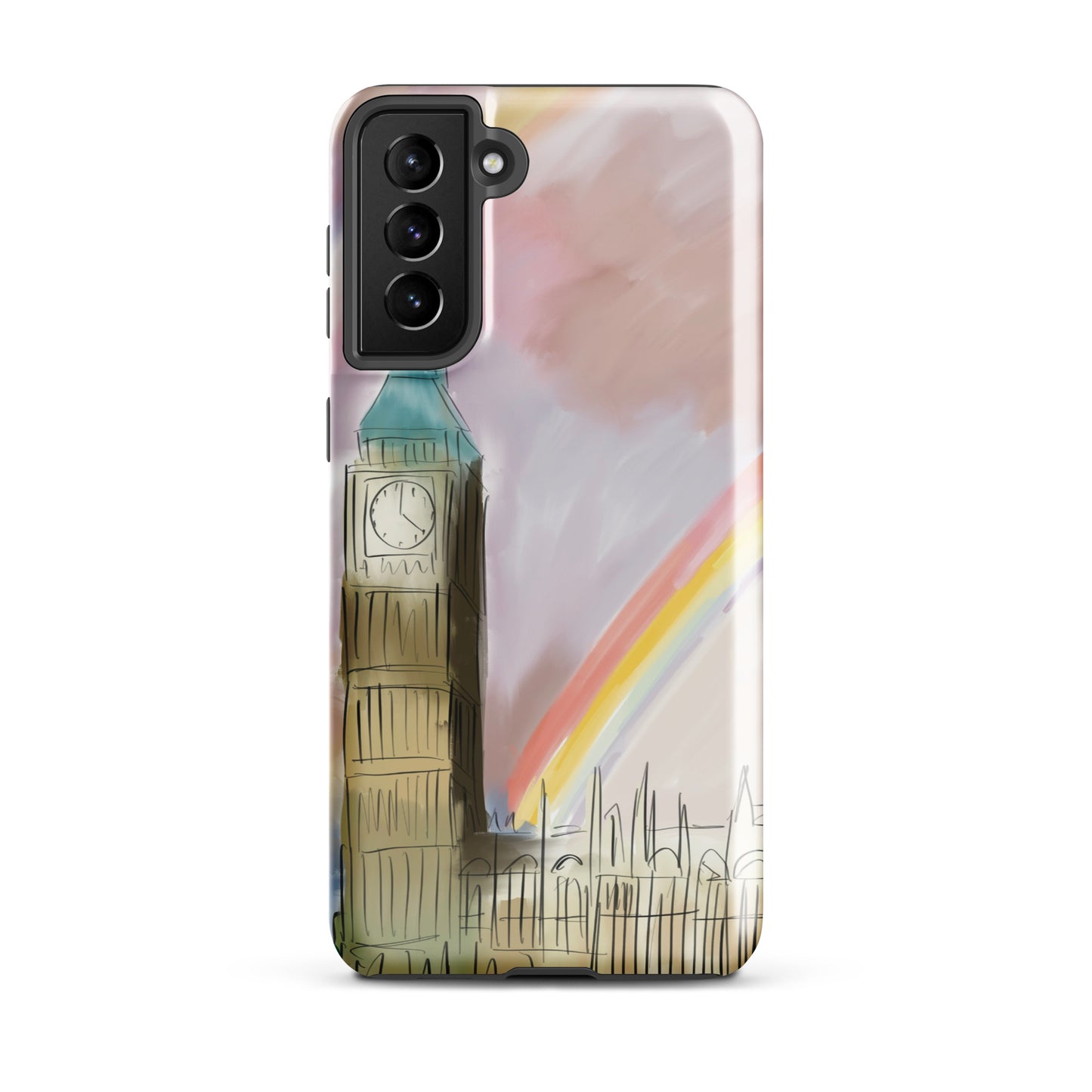 Double rainbow Tough case for Samsung®