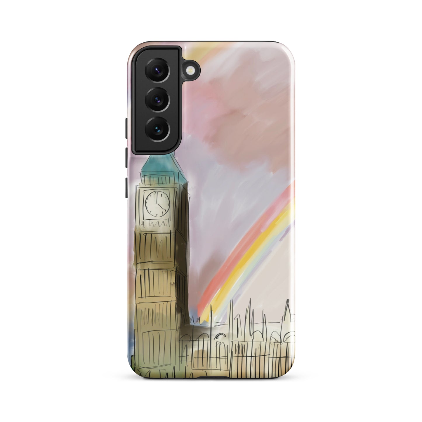 Double rainbow Tough case for Samsung®