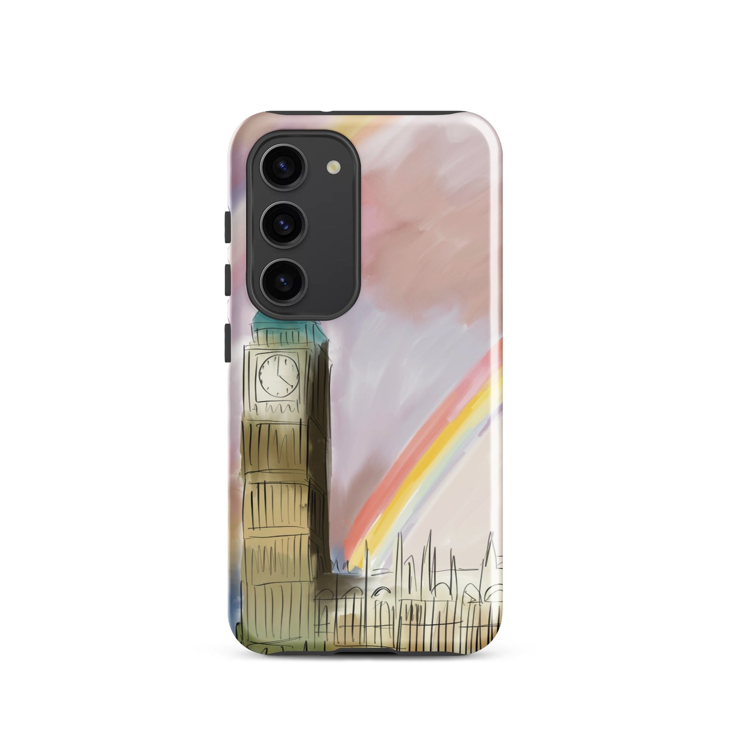 Double rainbow Tough case for Samsung®