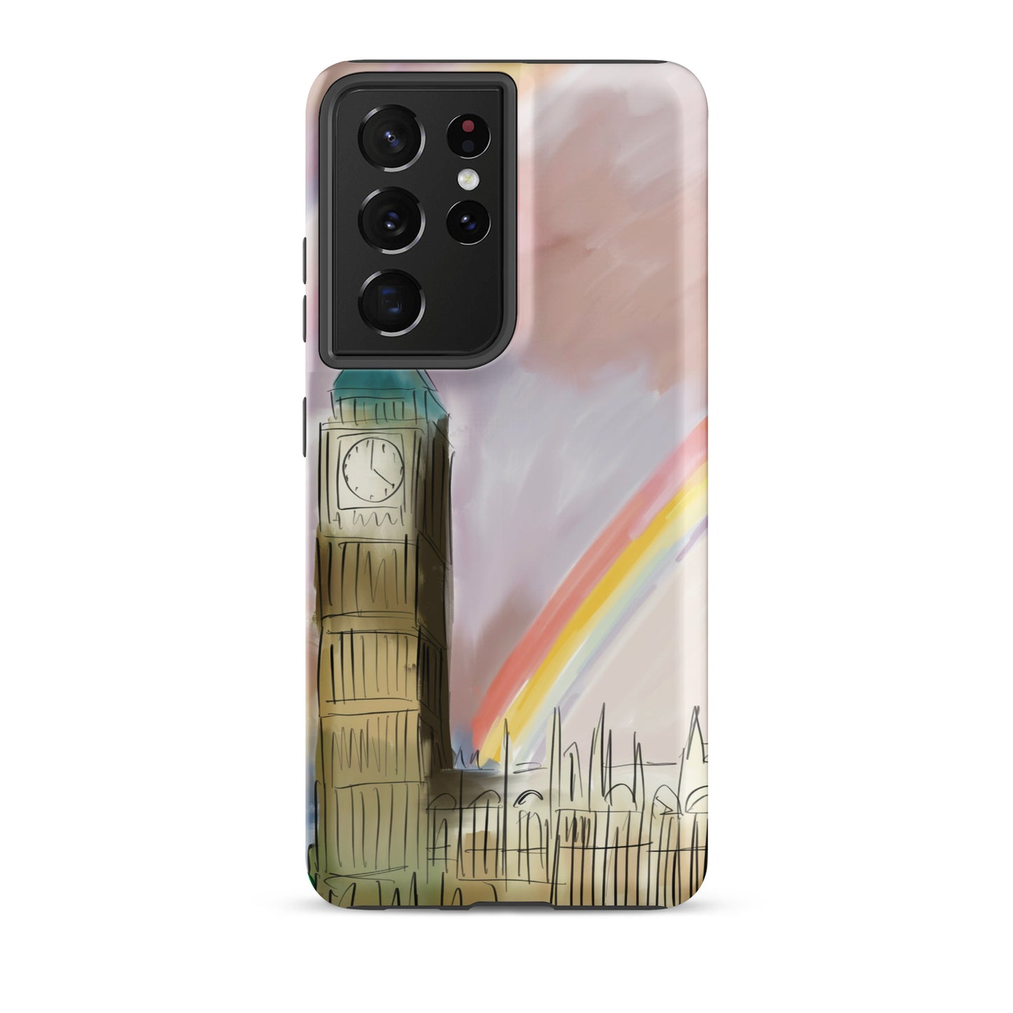 Double rainbow Tough case for Samsung®