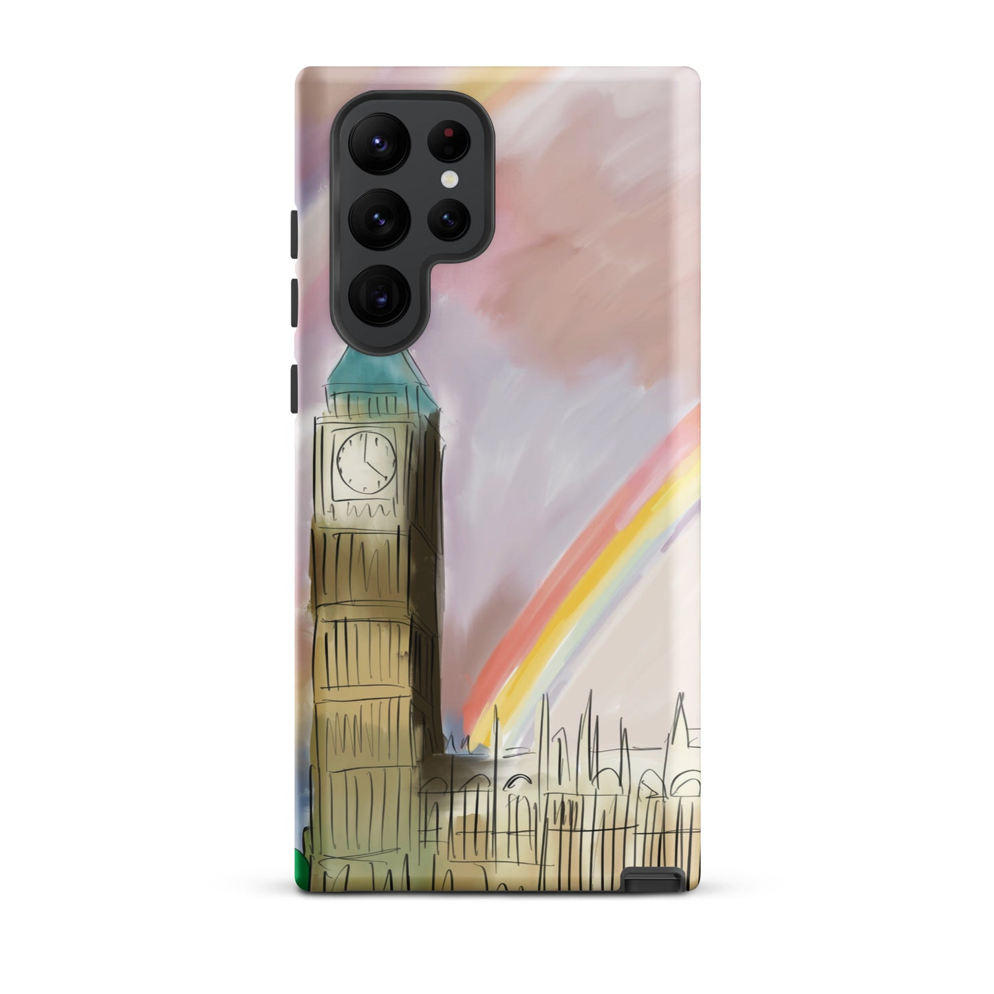 Double rainbow Tough case for Samsung®