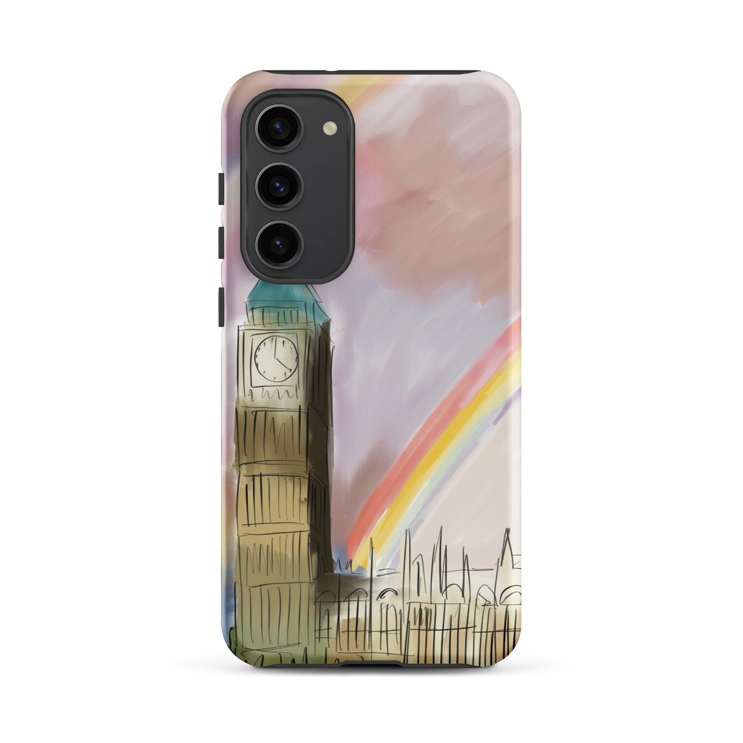 Double rainbow Tough case for Samsung®
