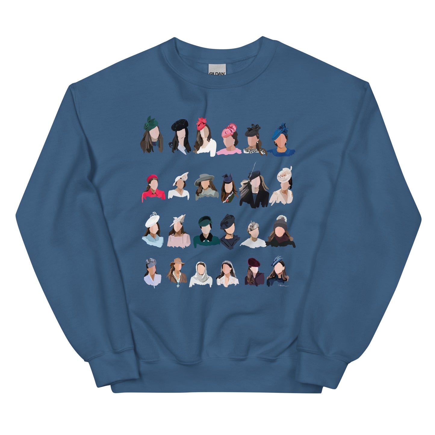 Hats Off to Kate Unisex Sweatshirt