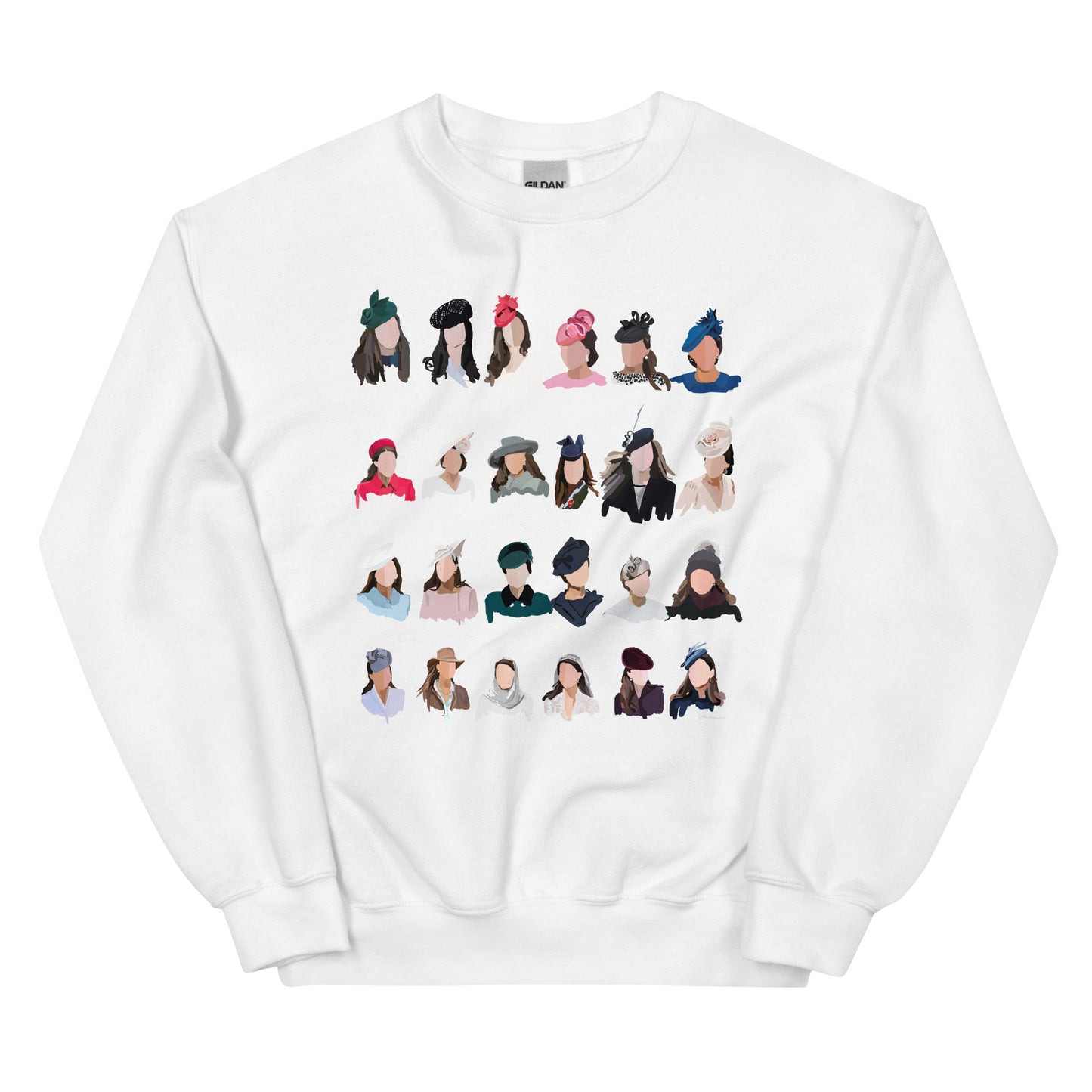 Hats Off to Kate Unisex Sweatshirt
