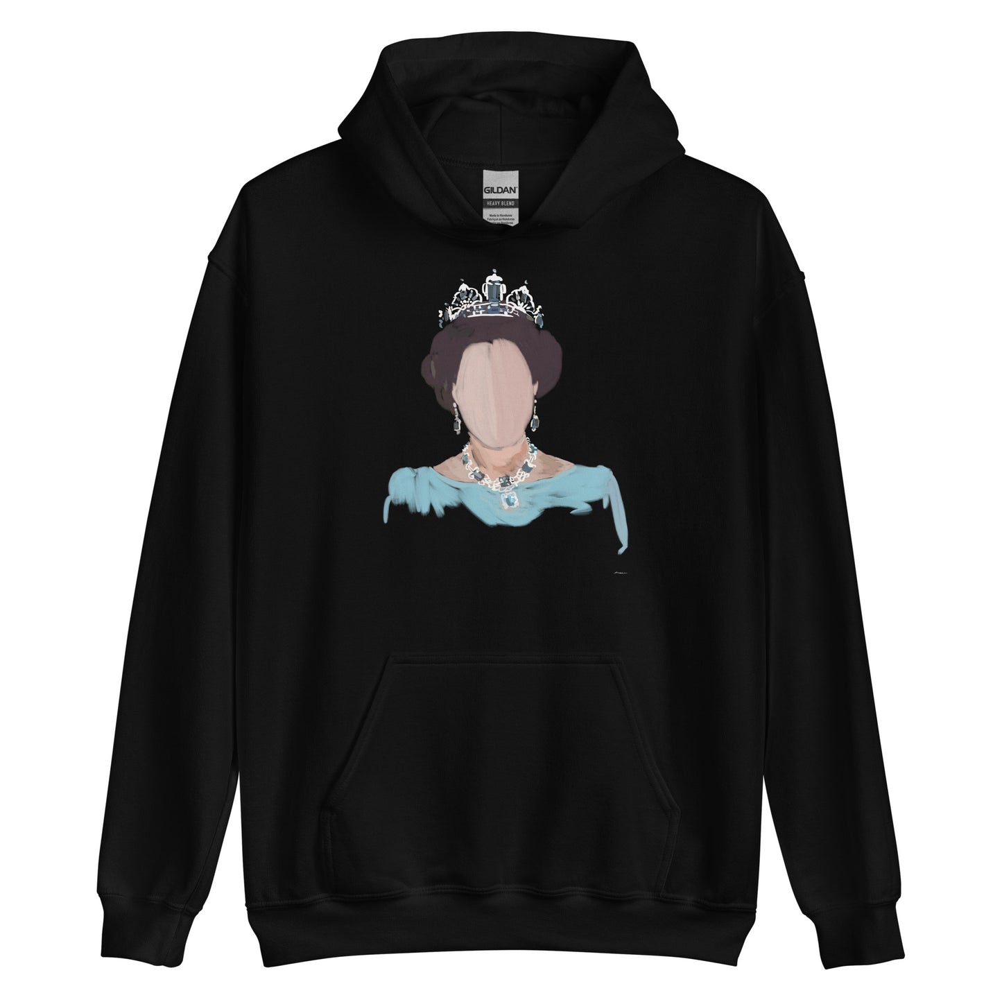 Queen in Blue Unisex Hoodie