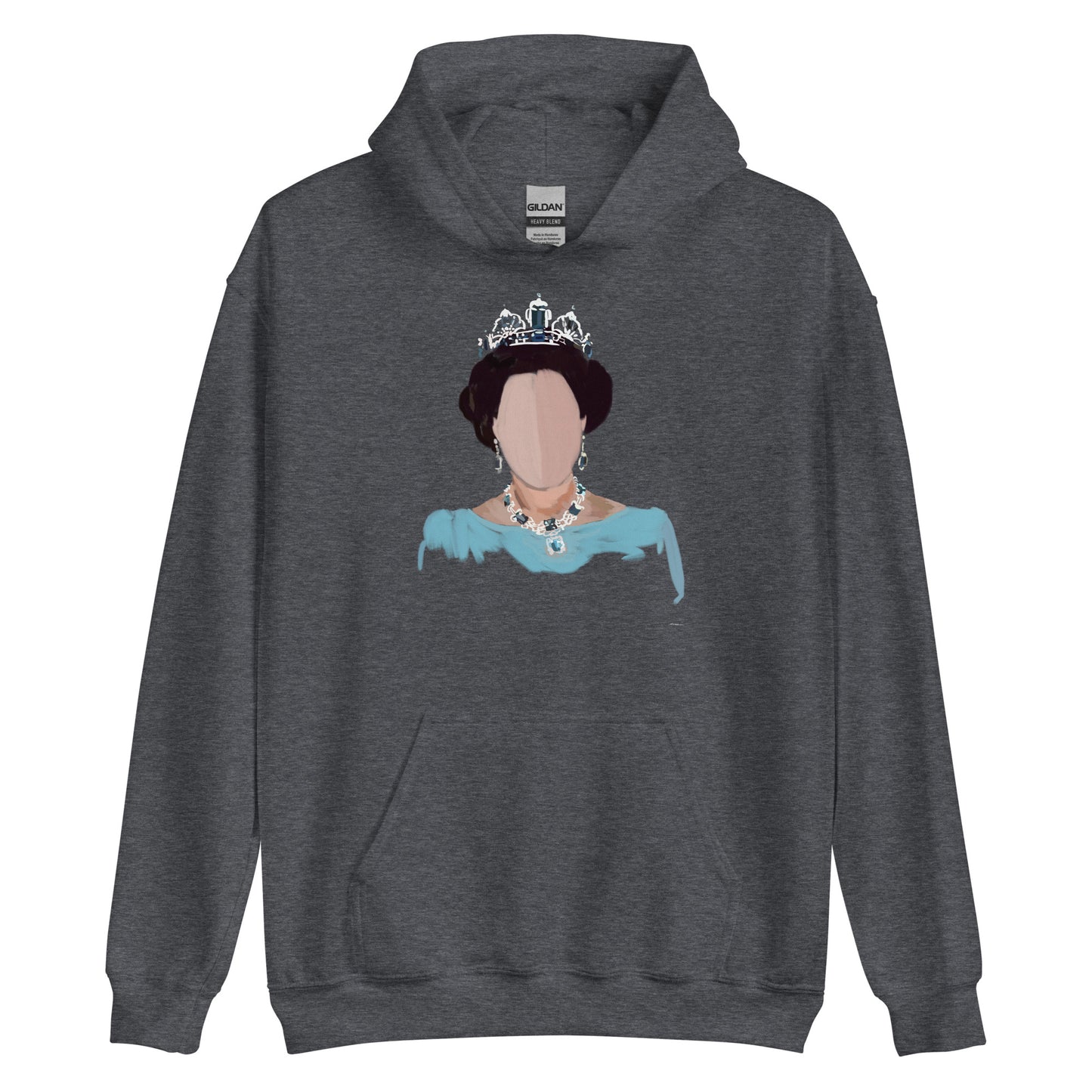 Queen in Blue Unisex Hoodie
