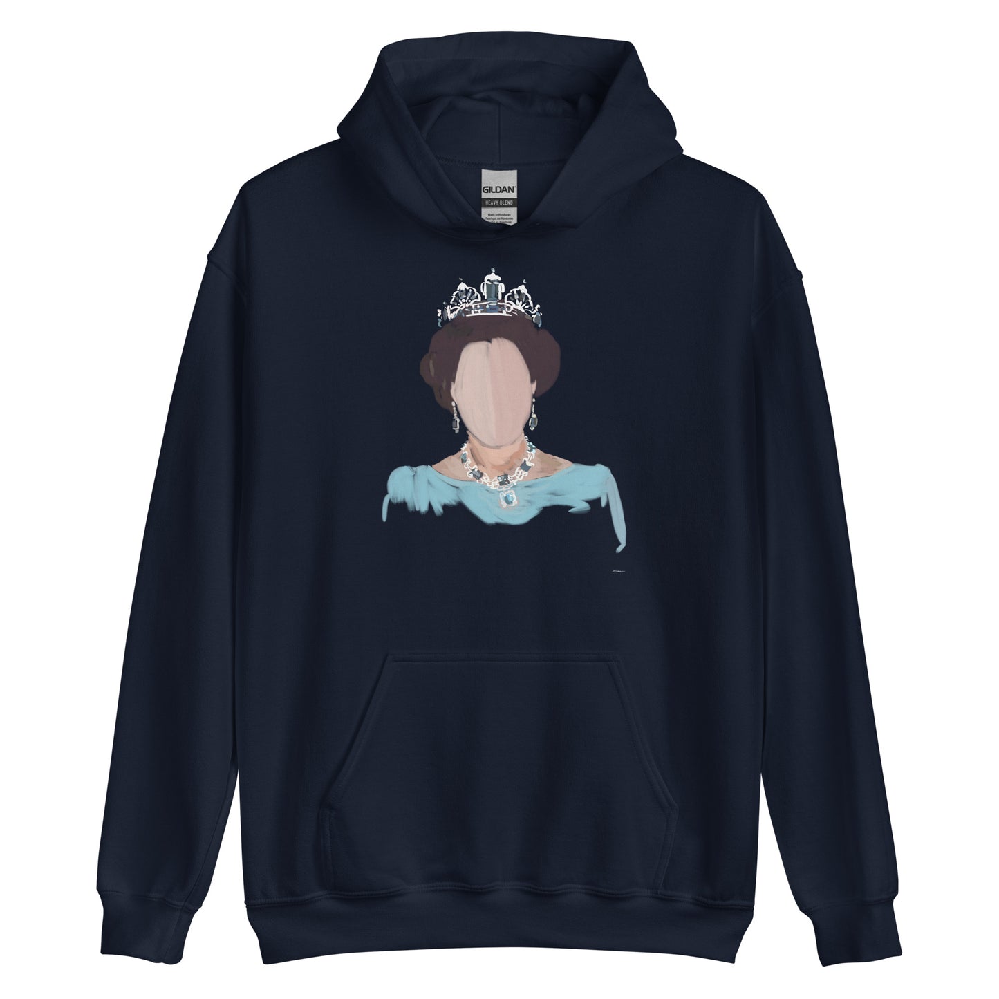 Queen in Blue Unisex Hoodie
