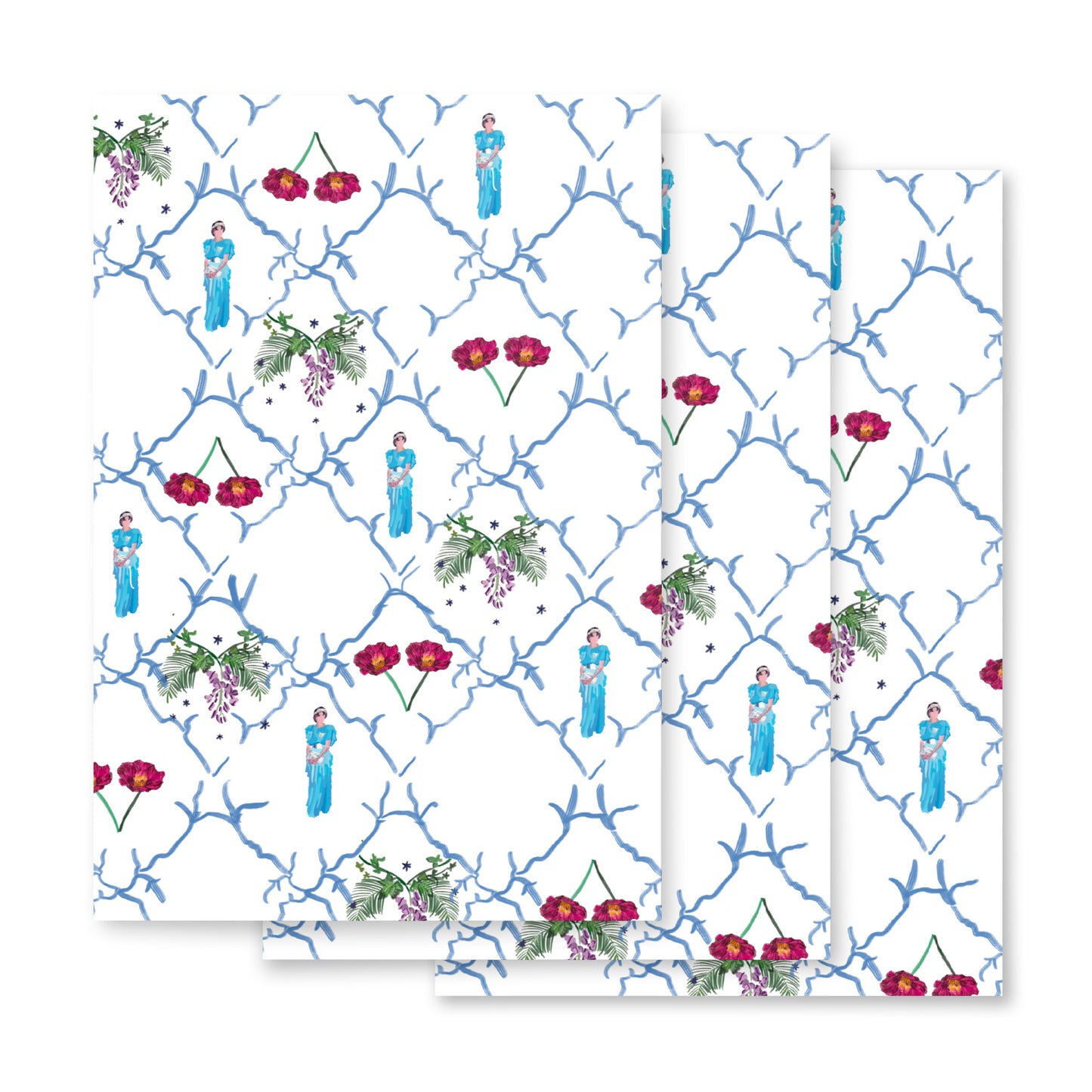 Diana Wrapping paper sheets