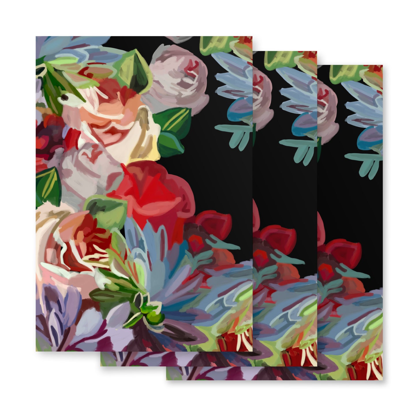 Floral Wrapping paper sheets