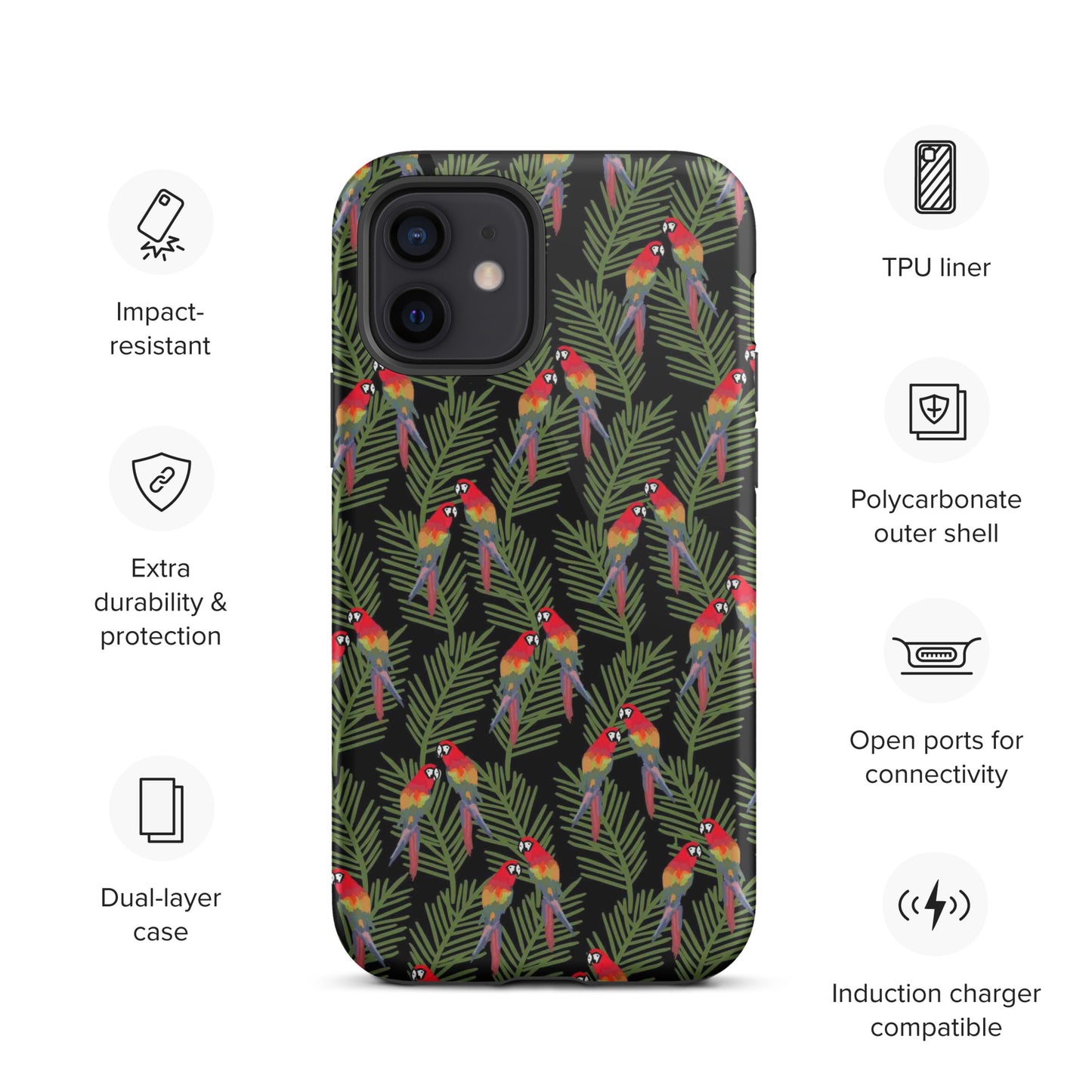 Parrots Tough iPhone case
