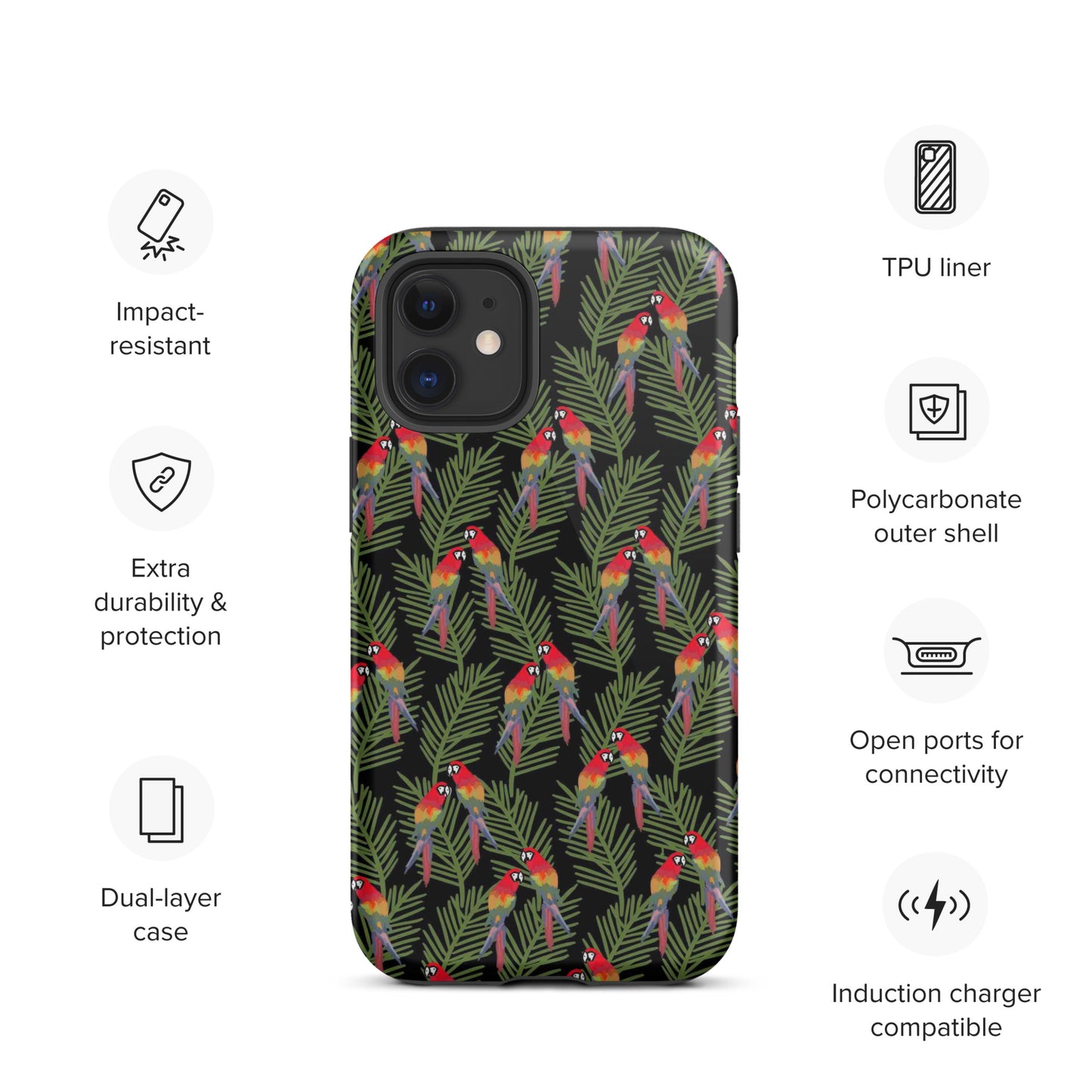 Parrots Tough iPhone case