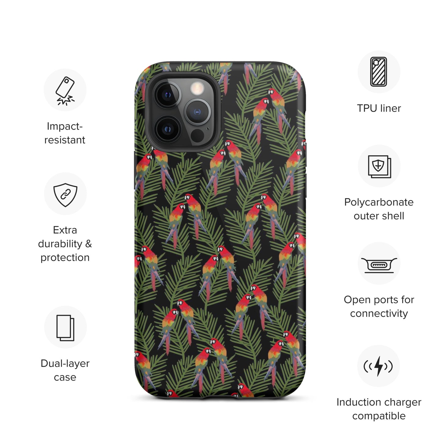 Parrots Tough iPhone case