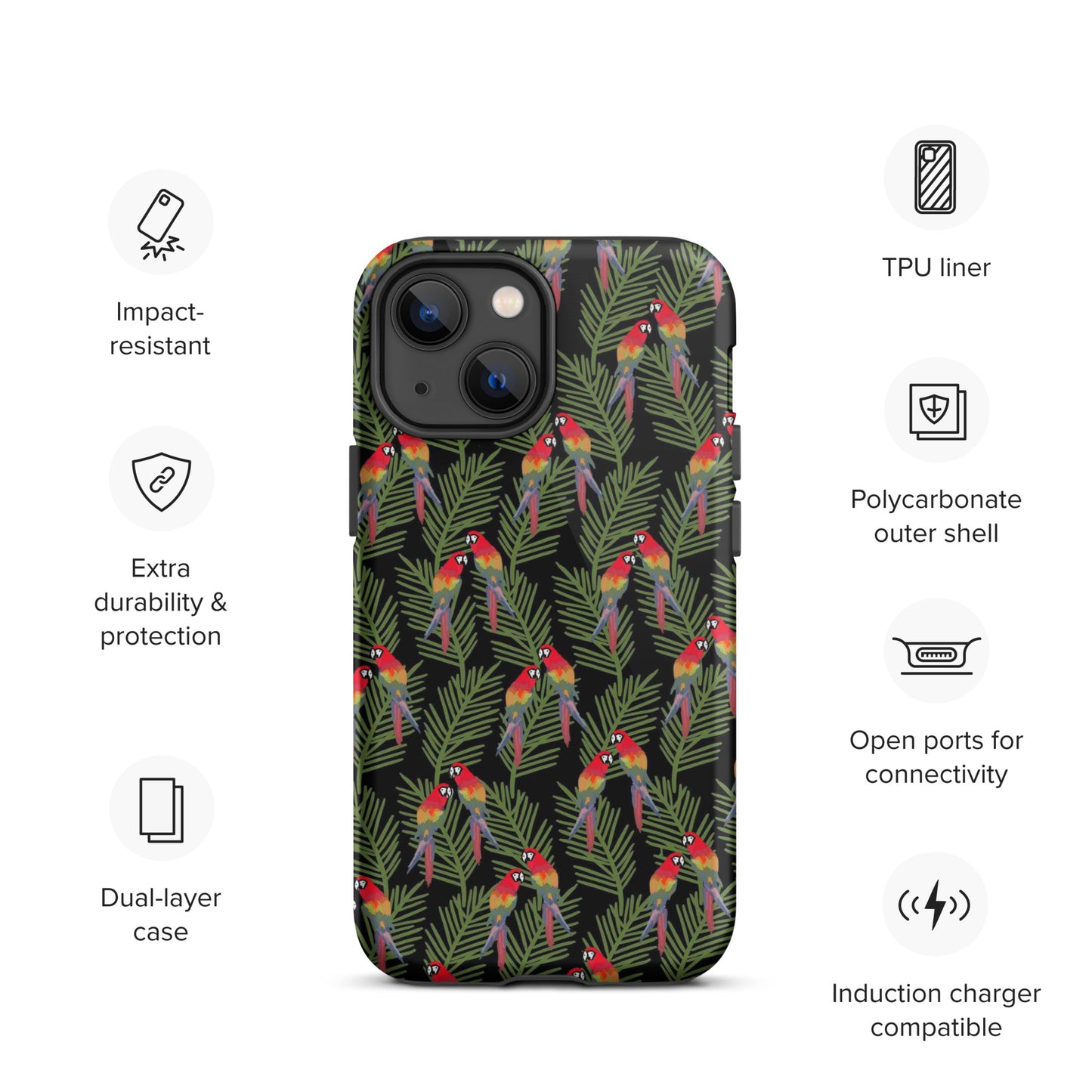 Parrots Tough iPhone case