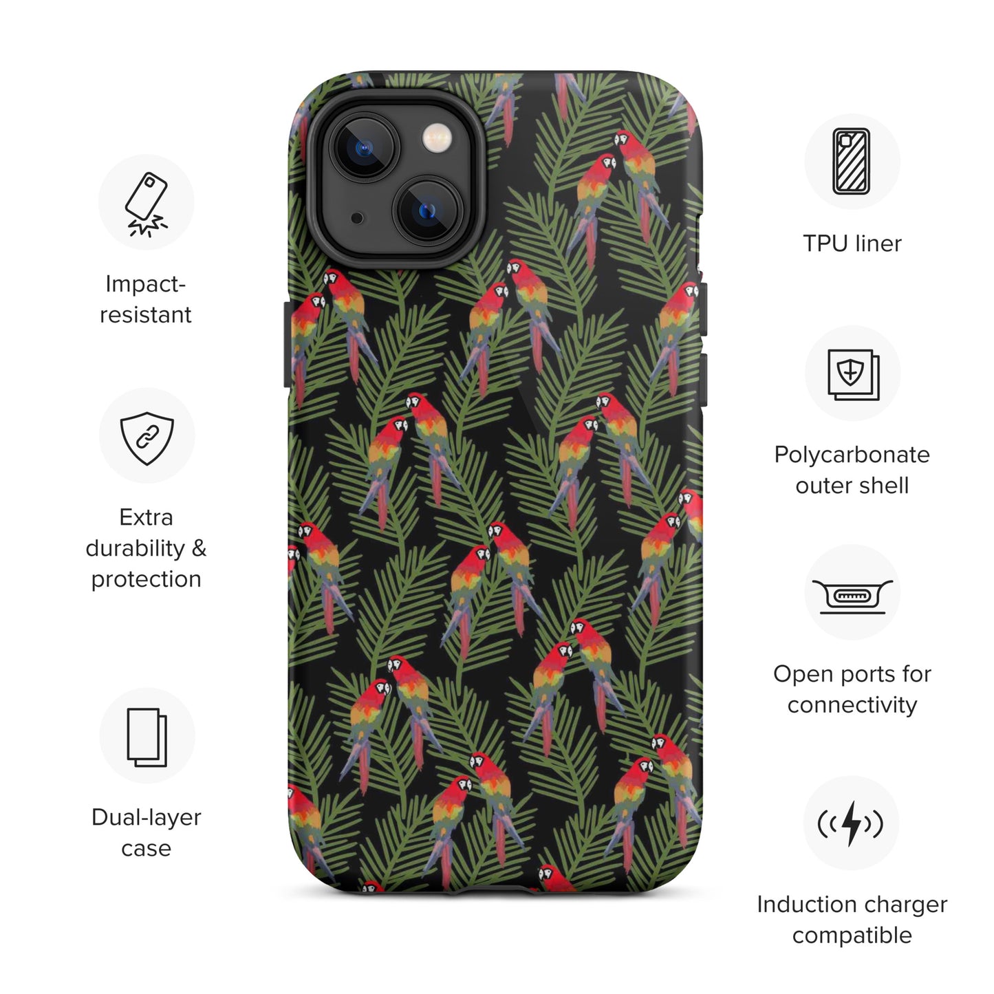 Parrots Tough iPhone case